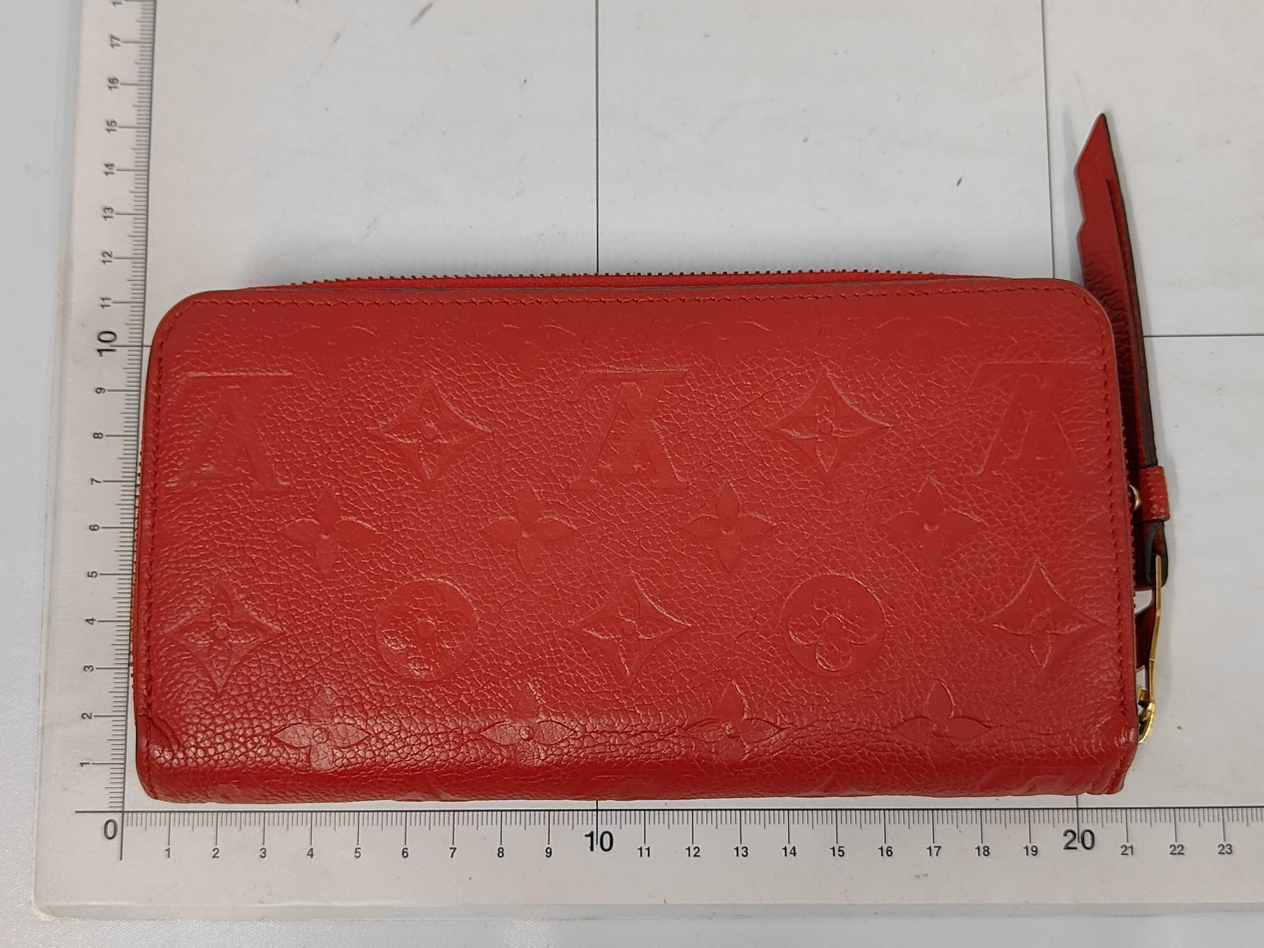 Empreinte Zippy Cerise Gold Hardware SP0127 Wallet — view 2