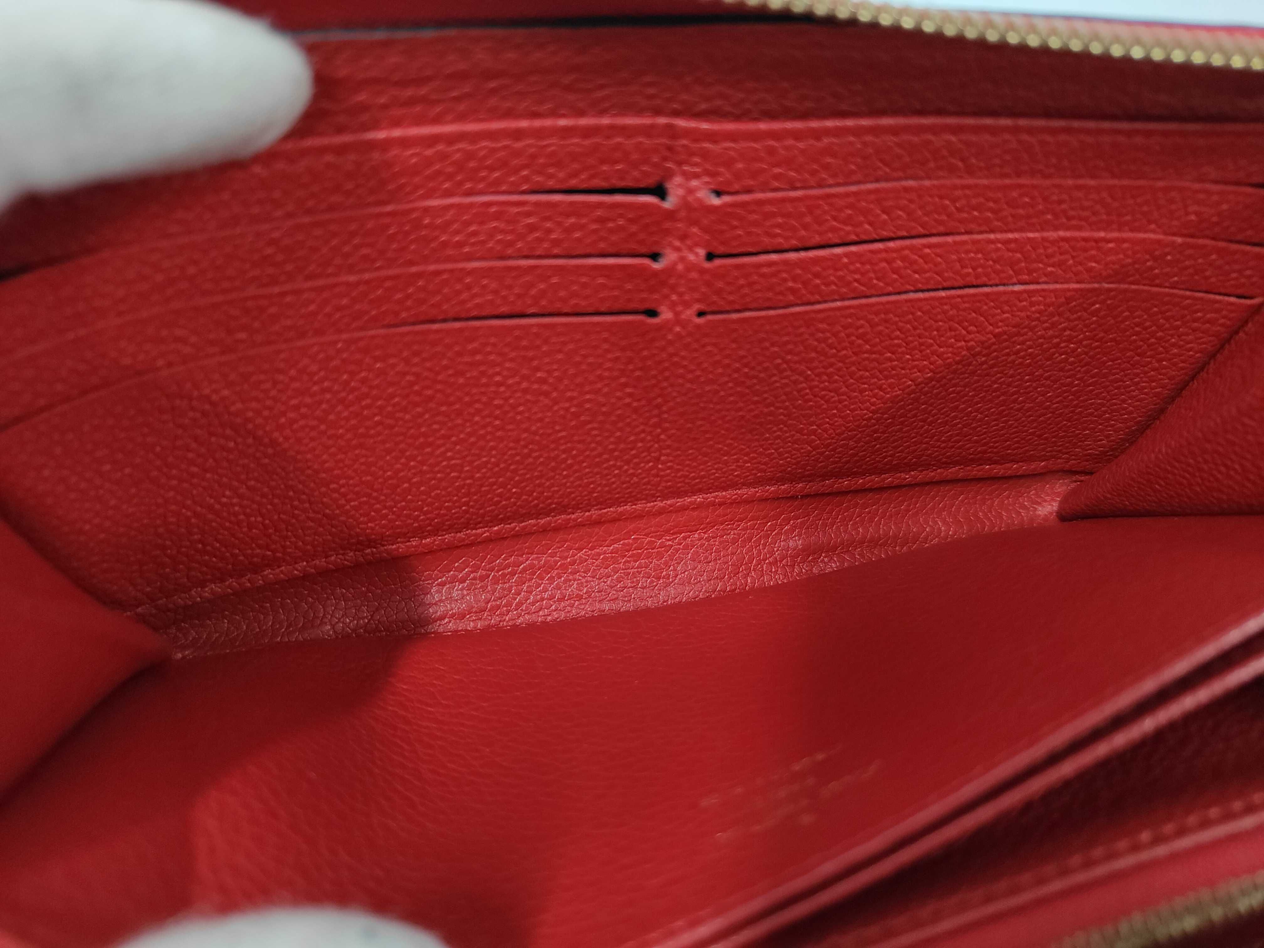 Empreinte Zippy Cerise Gold Hardware SP0127 Wallet — view 7