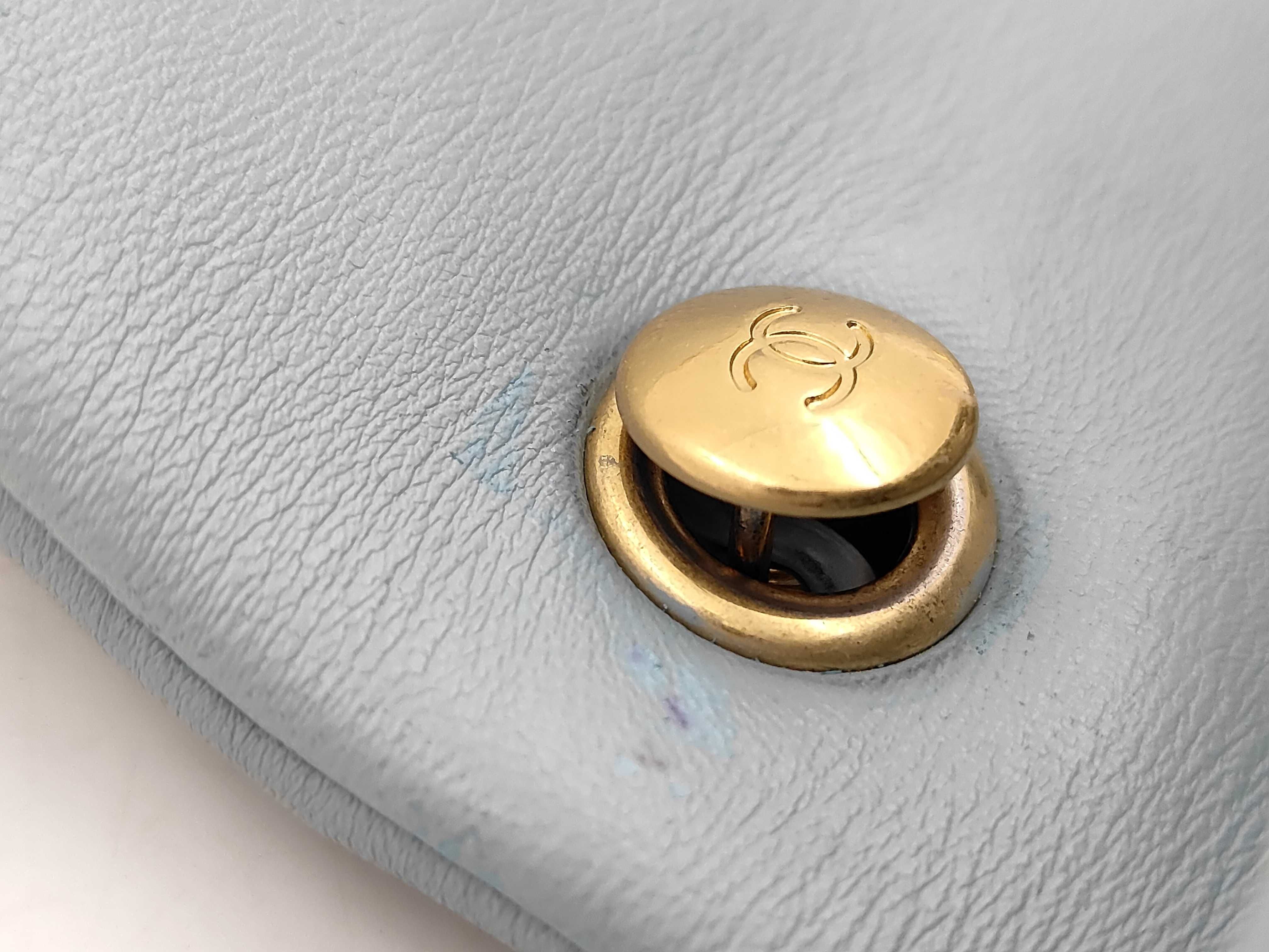 Mini Matelassé Chain Shoulder Bag, Lambskin Shoulder Bag — view 10