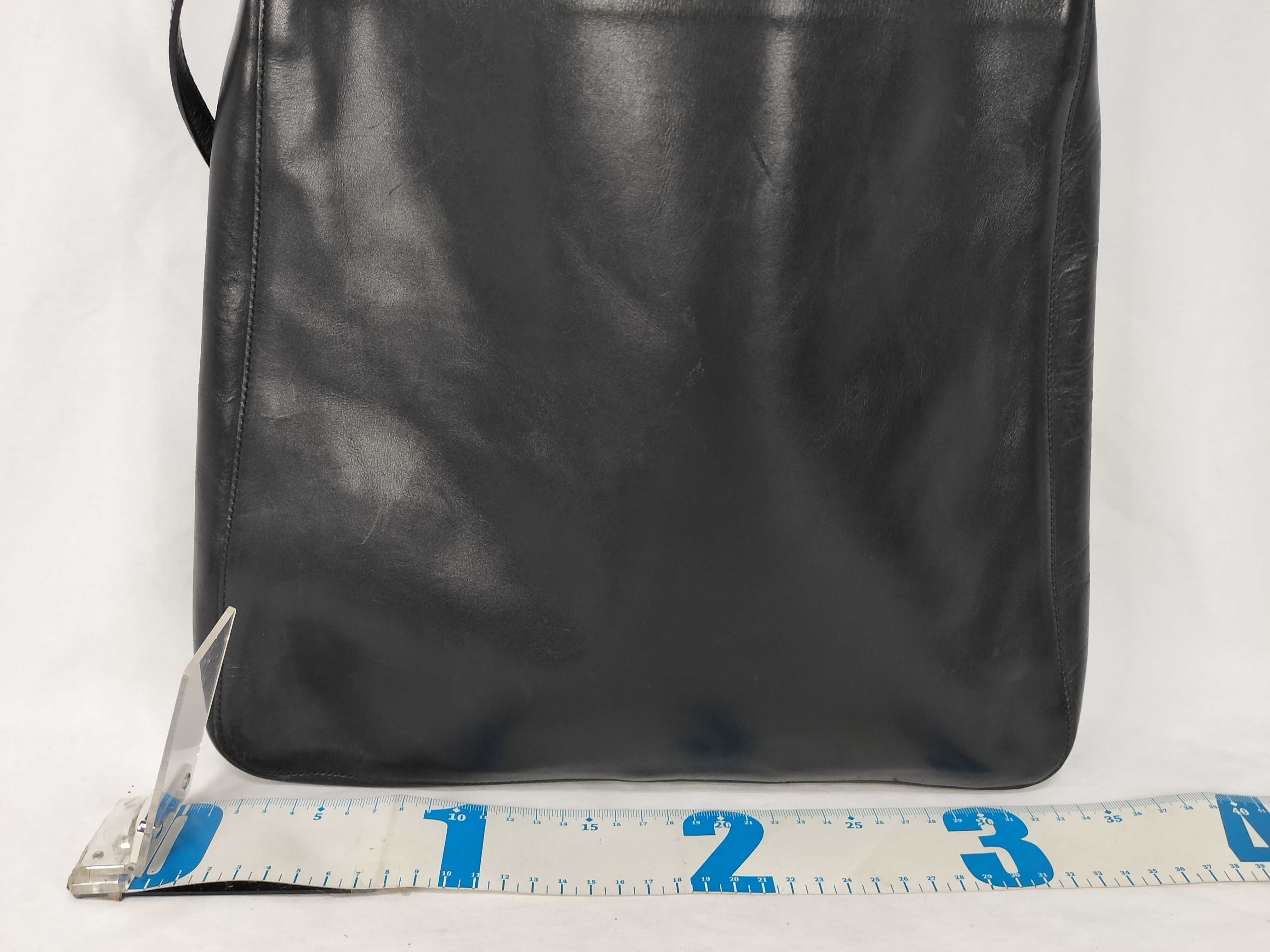 one shoulder bag leather black shoulder bag — view 2