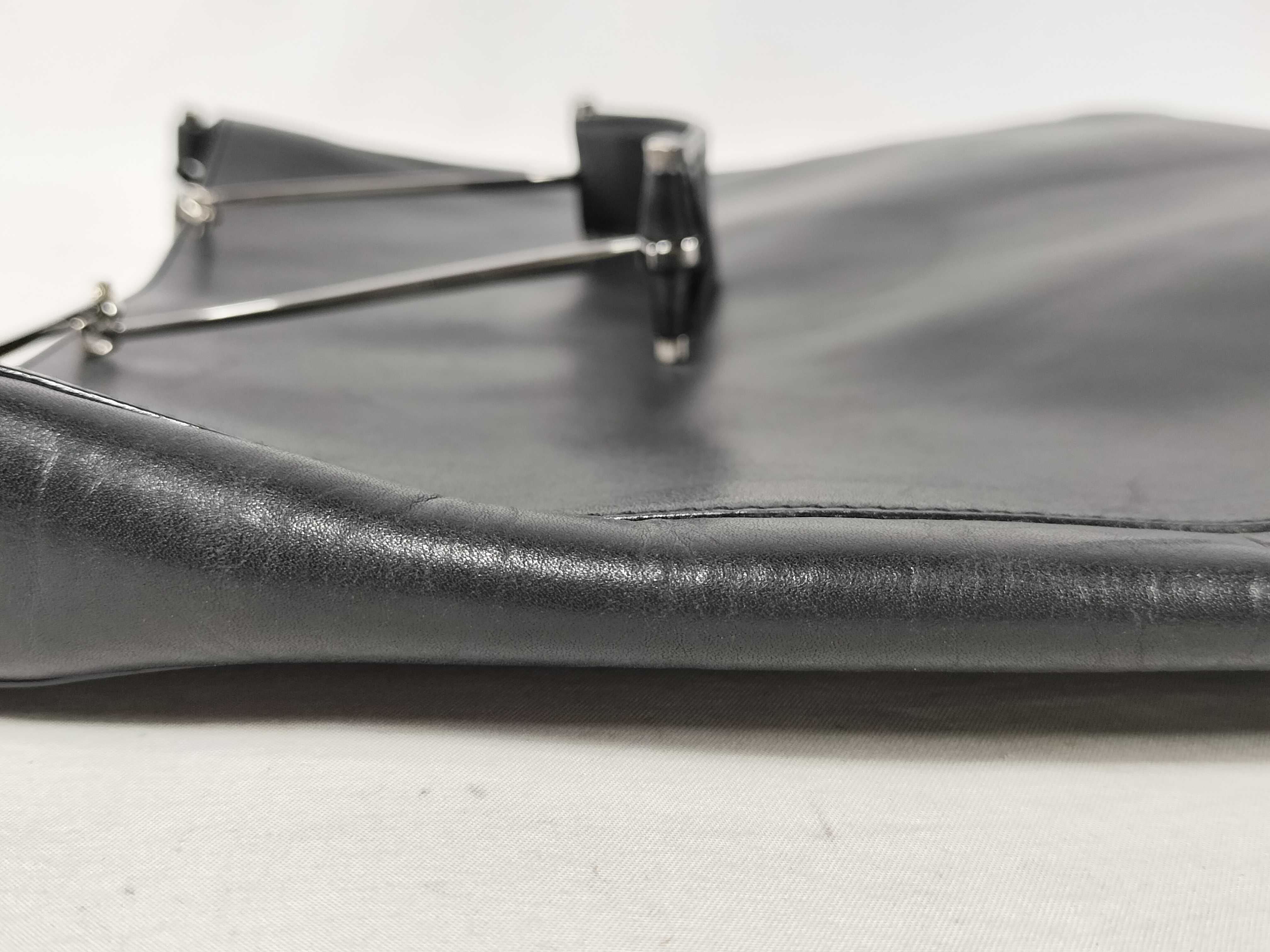 one shoulder bag leather black shoulder bag — view 13
