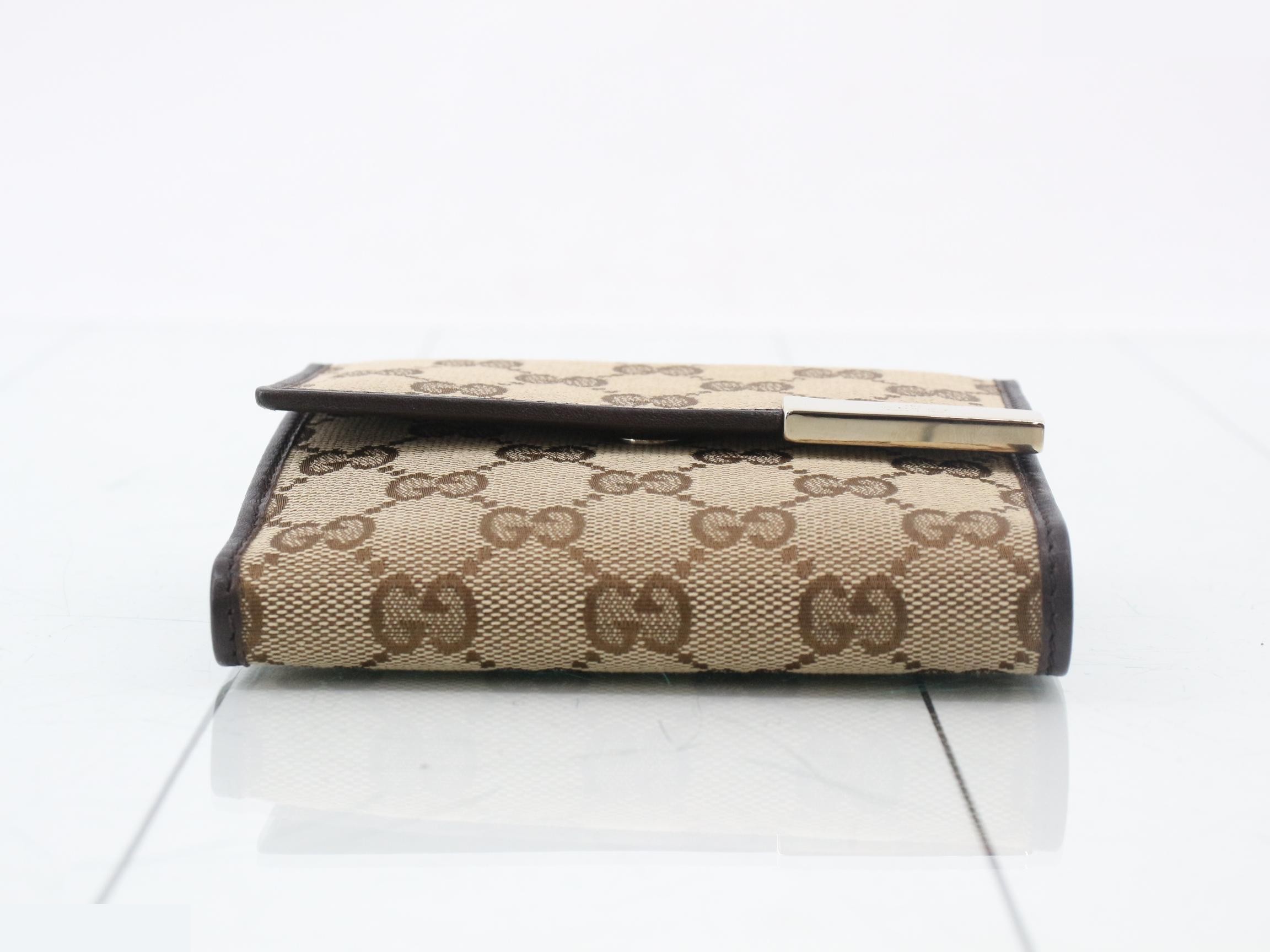 GG Canvas Double Hook Wallet — view 3