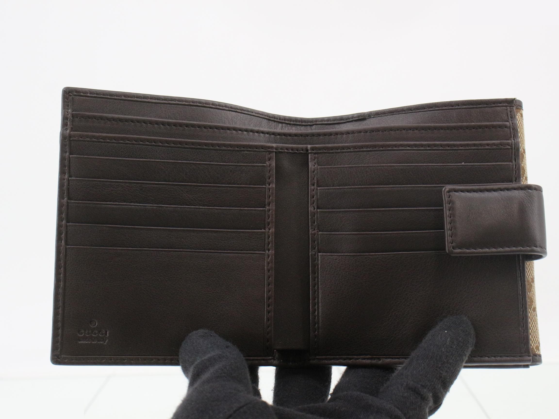 GG Canvas Double Hook Wallet — view 4