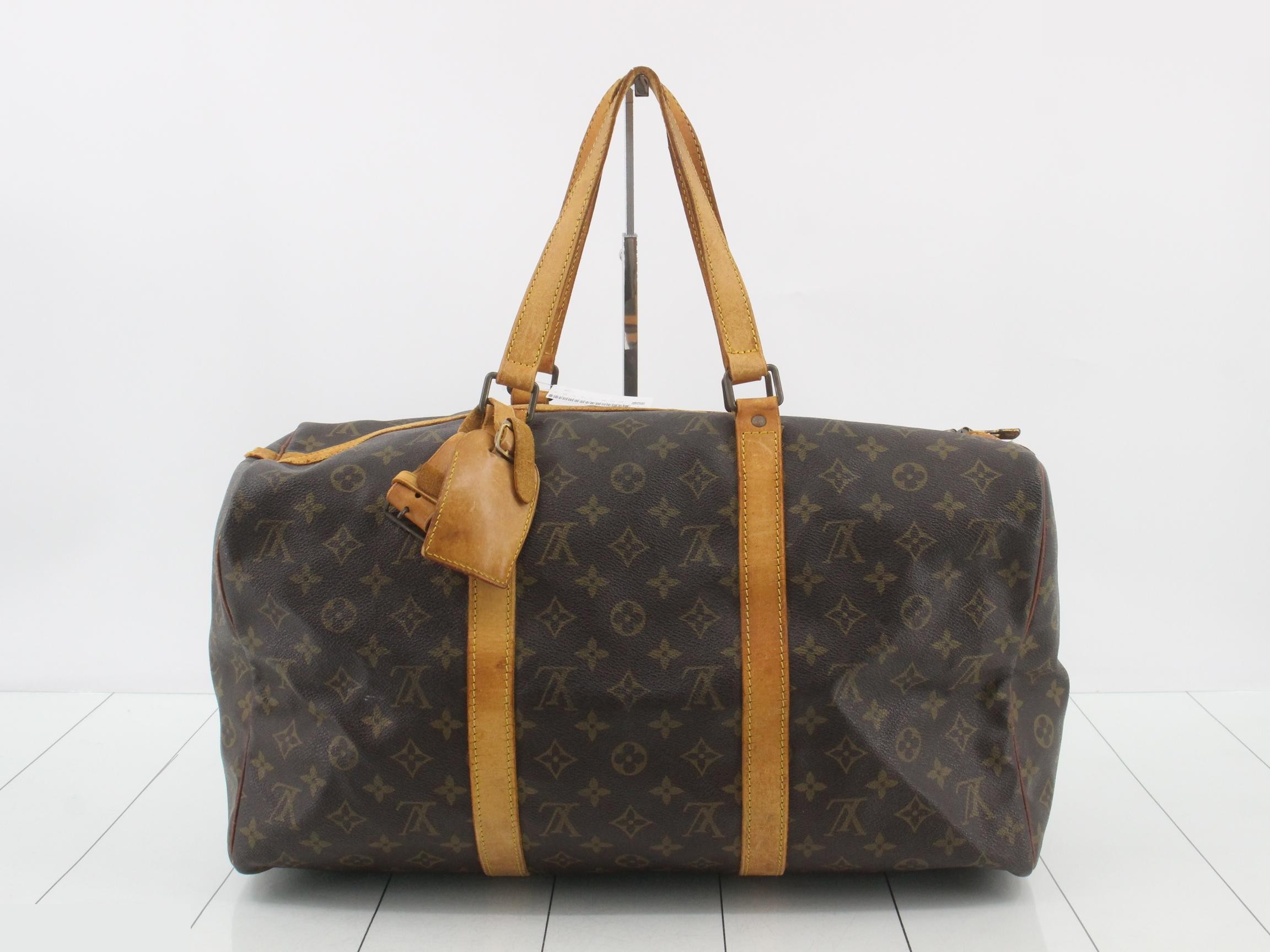 Monogram Sac Souple 45 Boston Bag — view 2