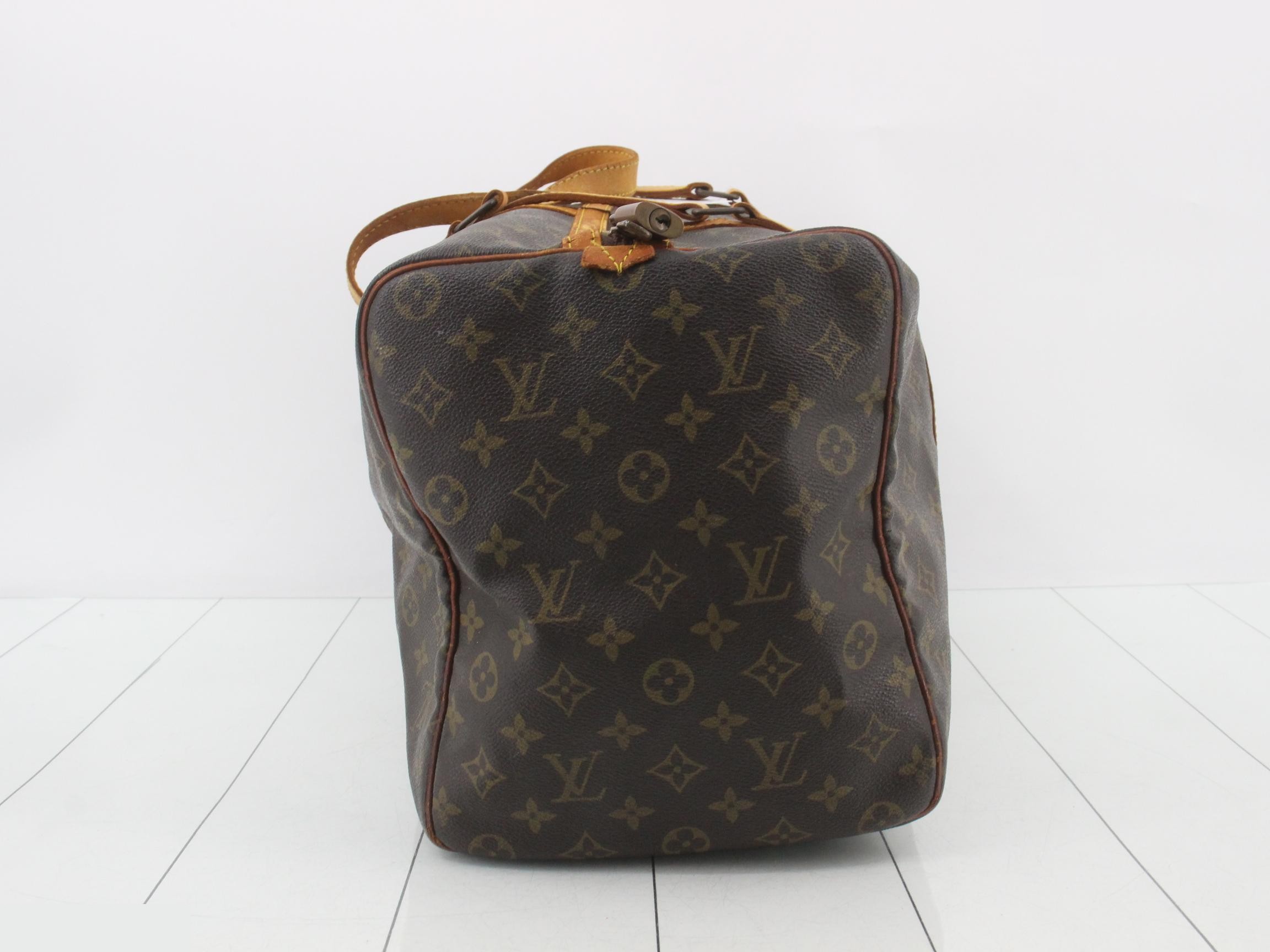 Monogram Sac Souple 45 Boston Bag — view 4