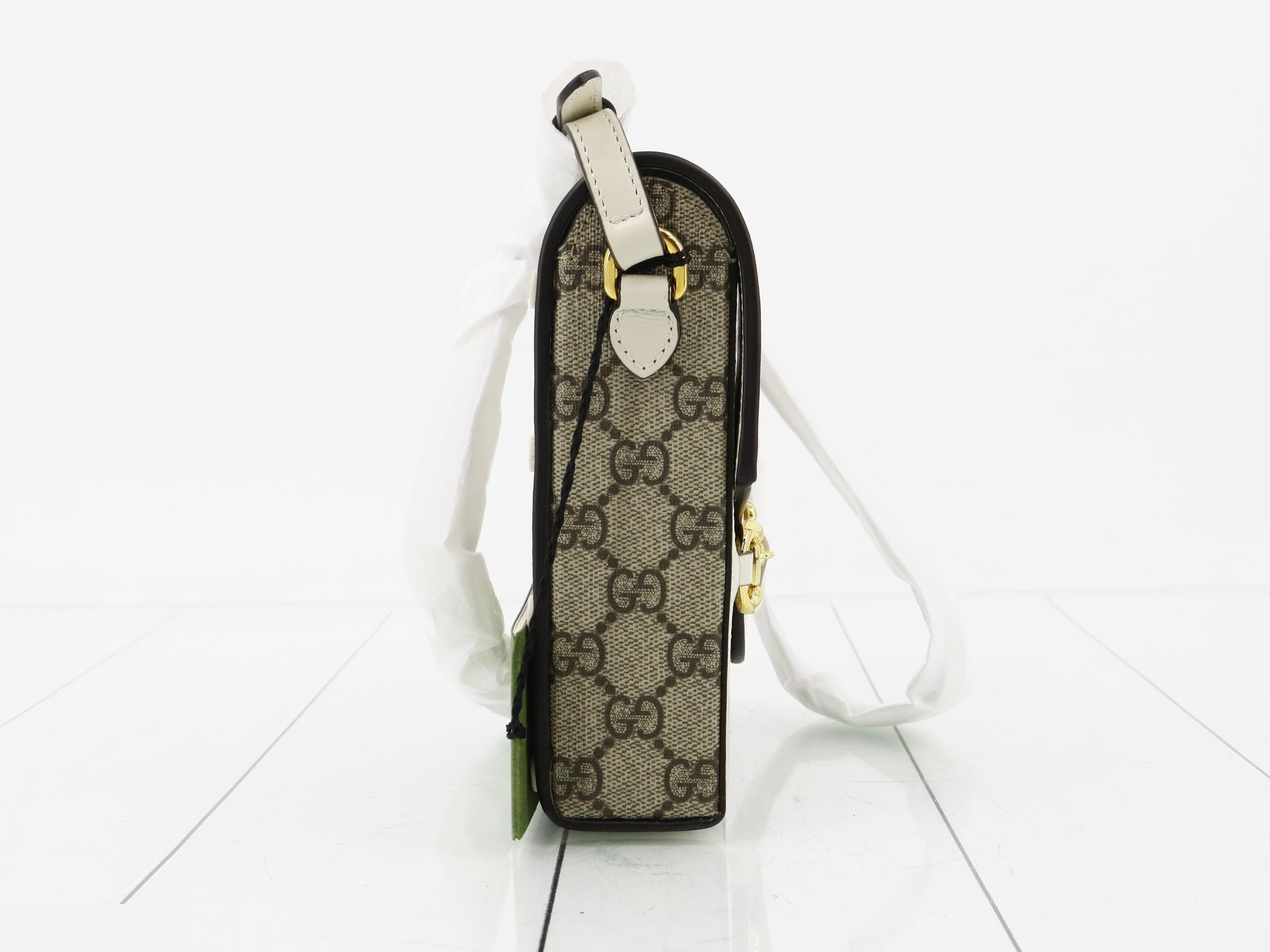 Unused GG Horsebit Shoulder Bag — view 4