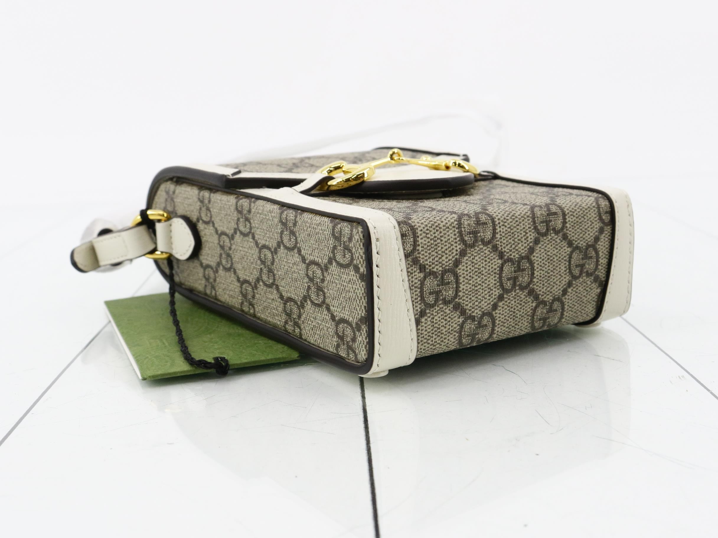 Unused GG Horsebit Shoulder Bag — view 5