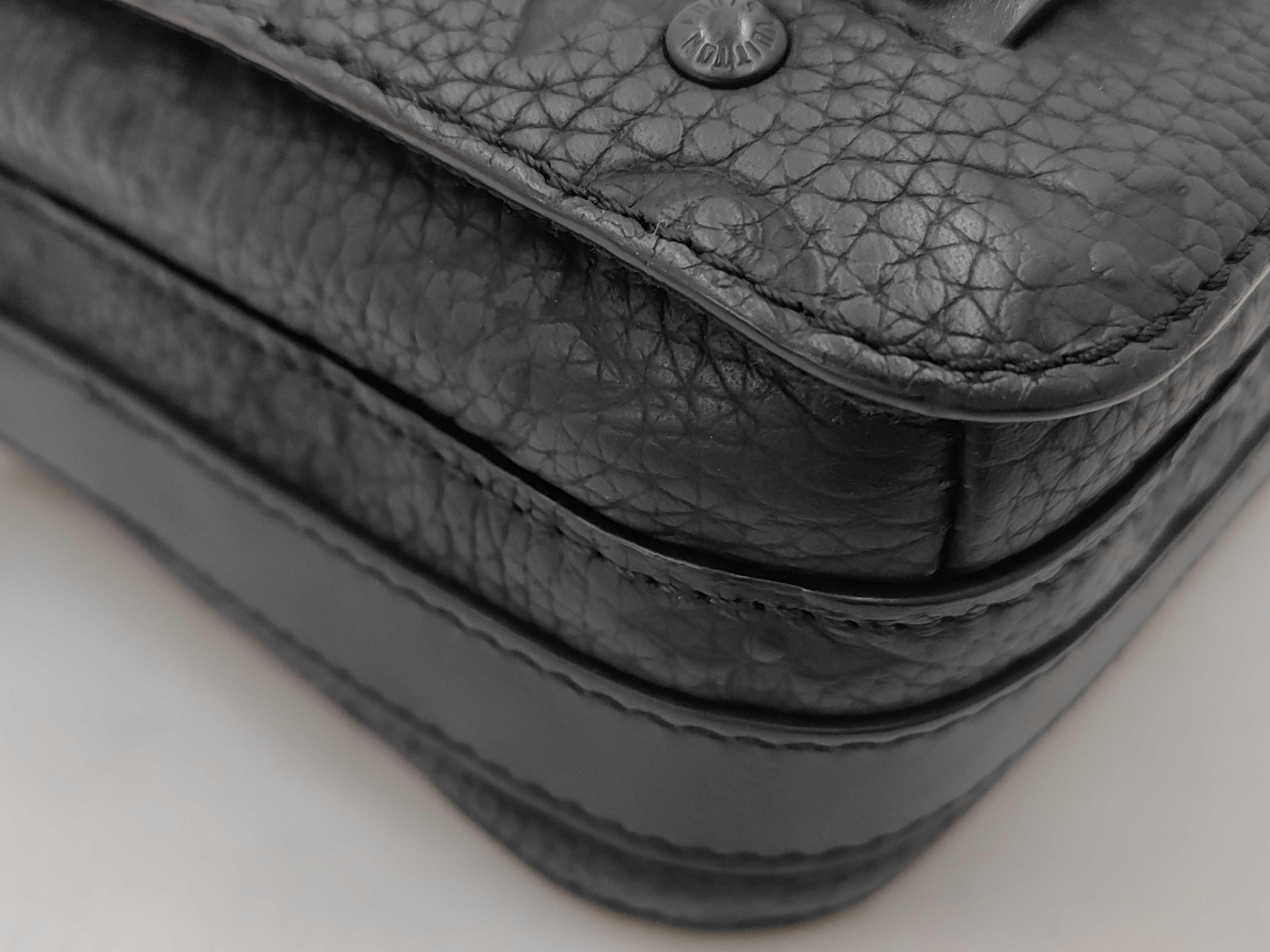 Monogram M57307 Taurillon Steamer Messenger Shoulder Bag — view 4