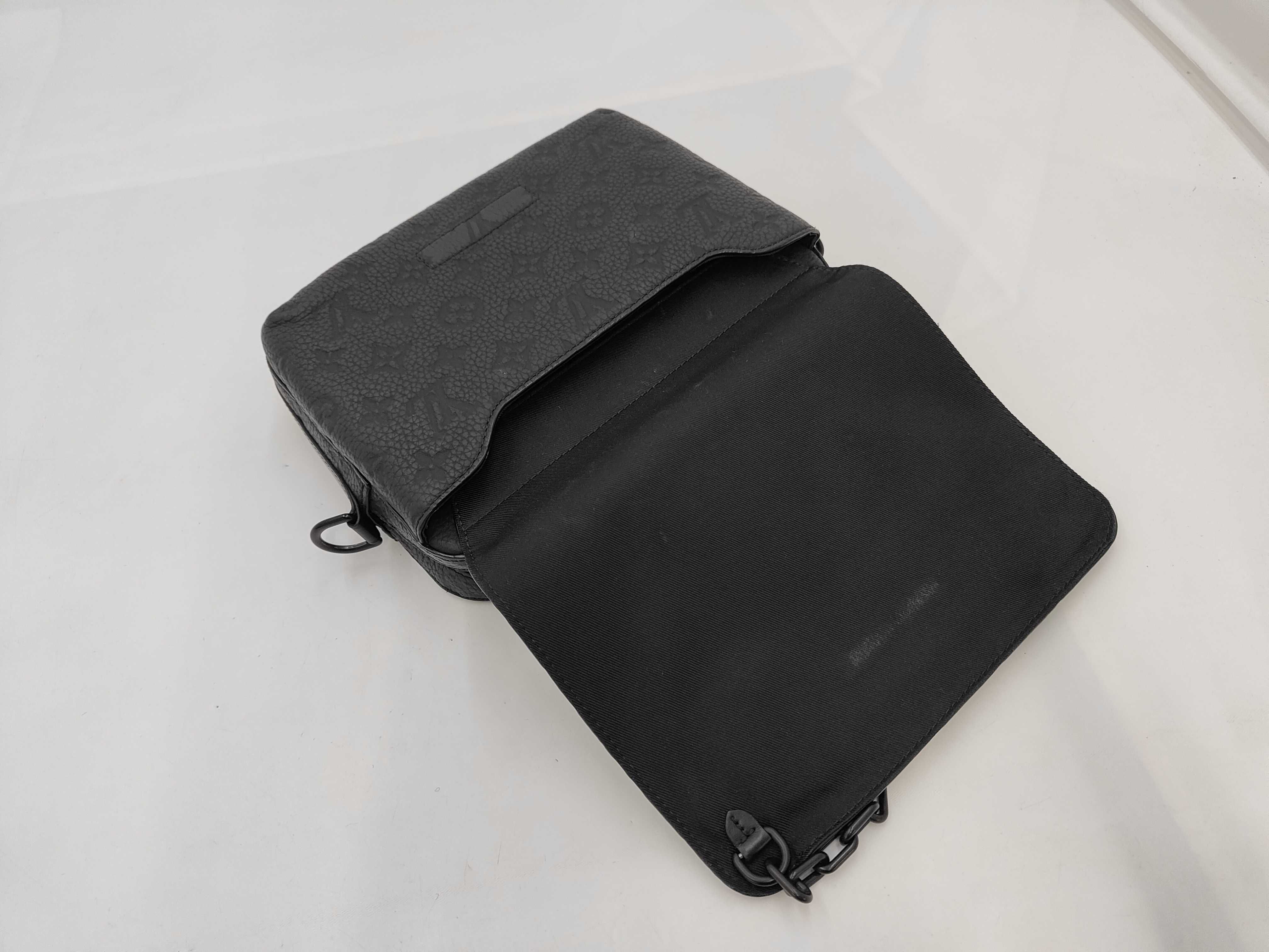 Monogram M57307 Taurillon Steamer Messenger Shoulder Bag — view 8
