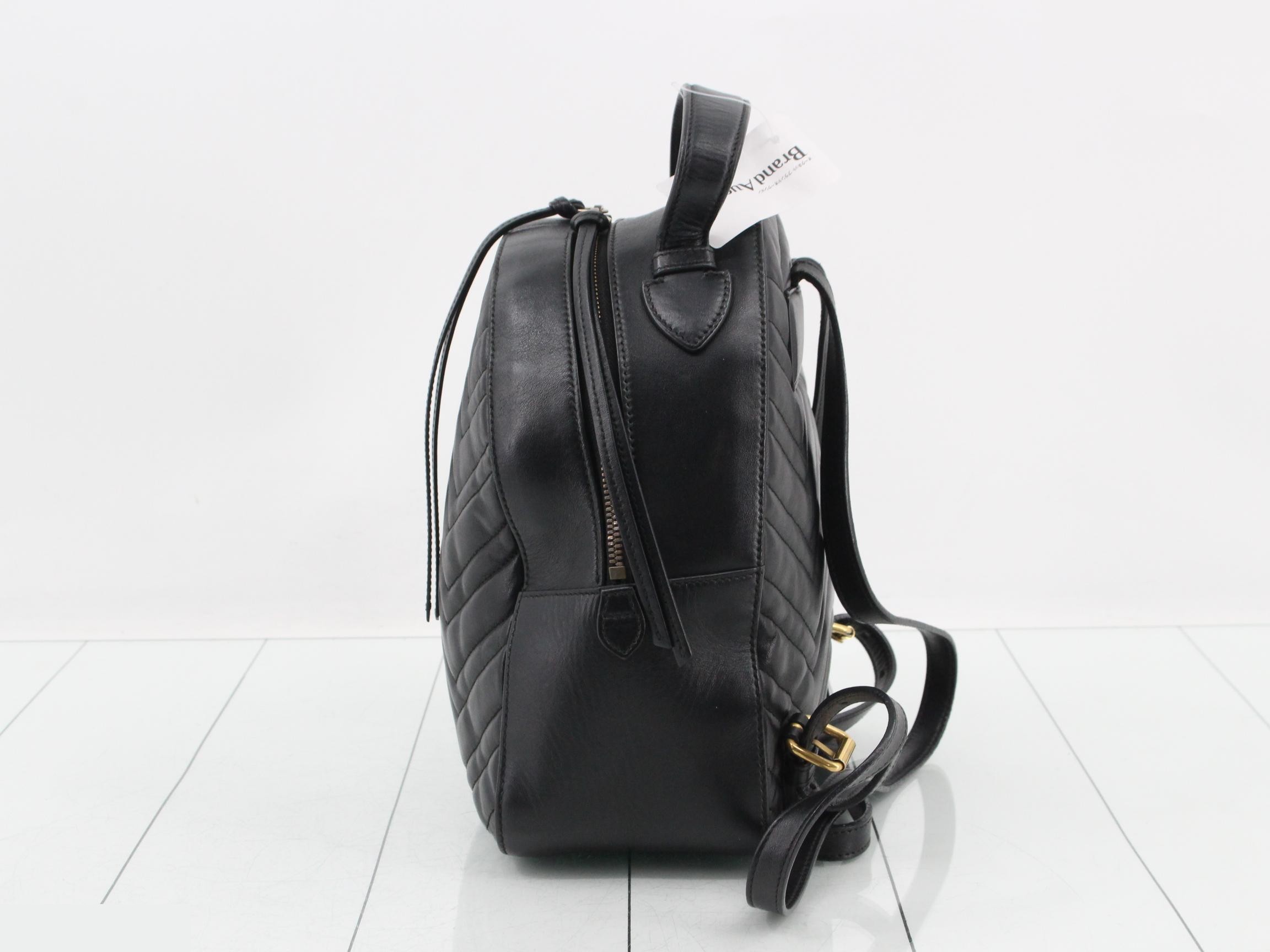 GG Marmont Quilted Backpack — view 3