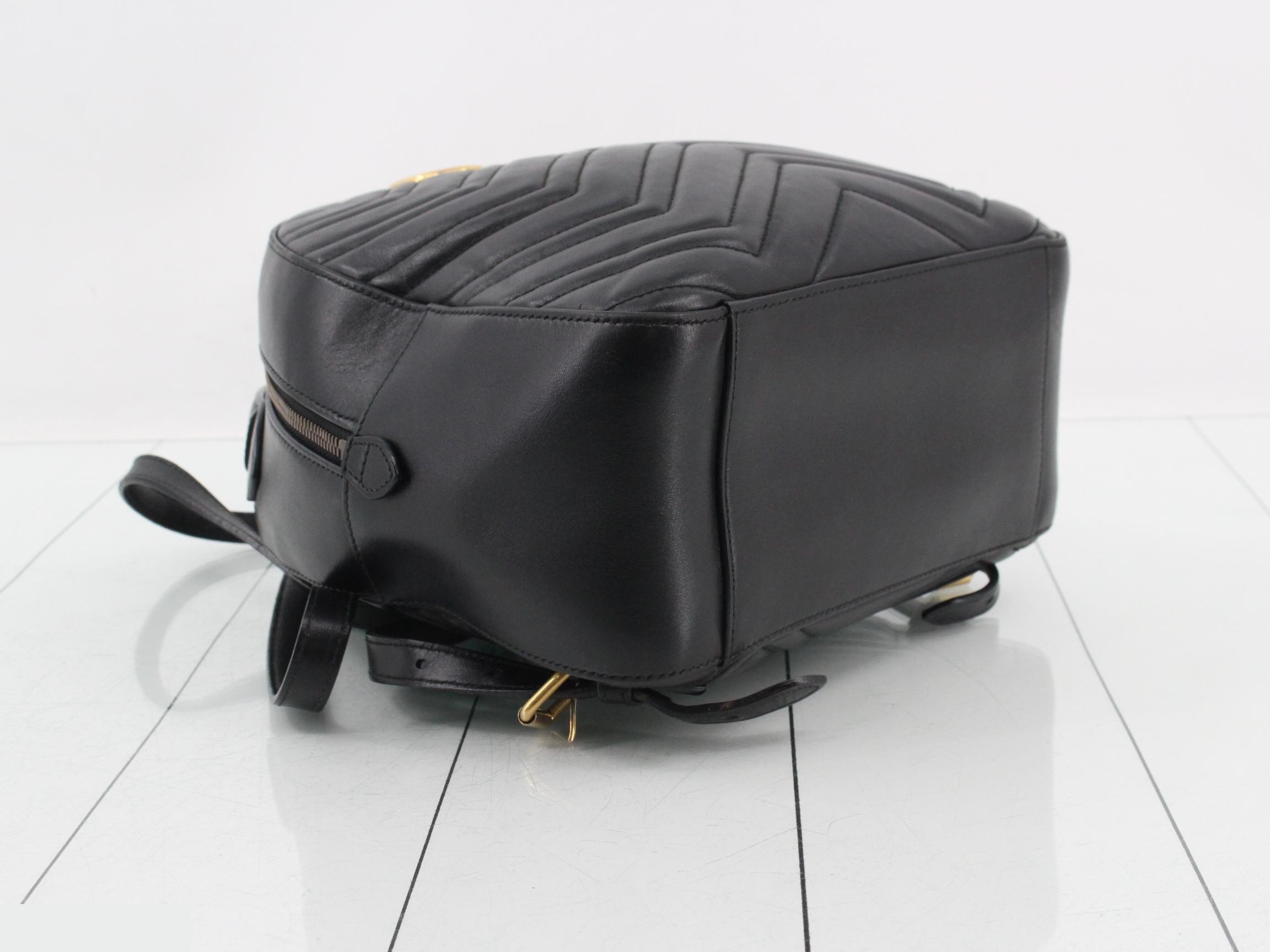 GG Marmont Quilted Backpack — view 5