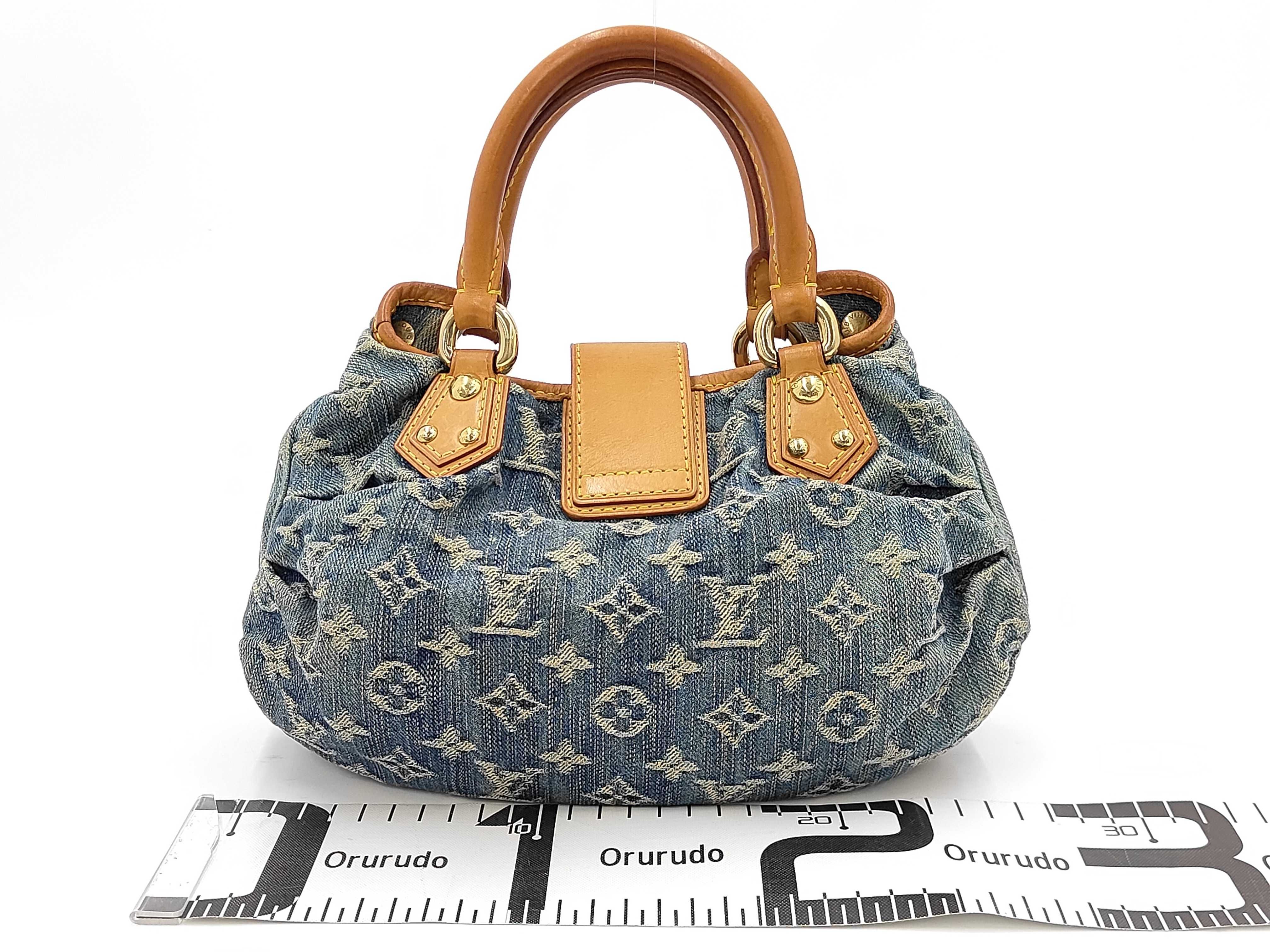 denim shoulder handbag — view 2