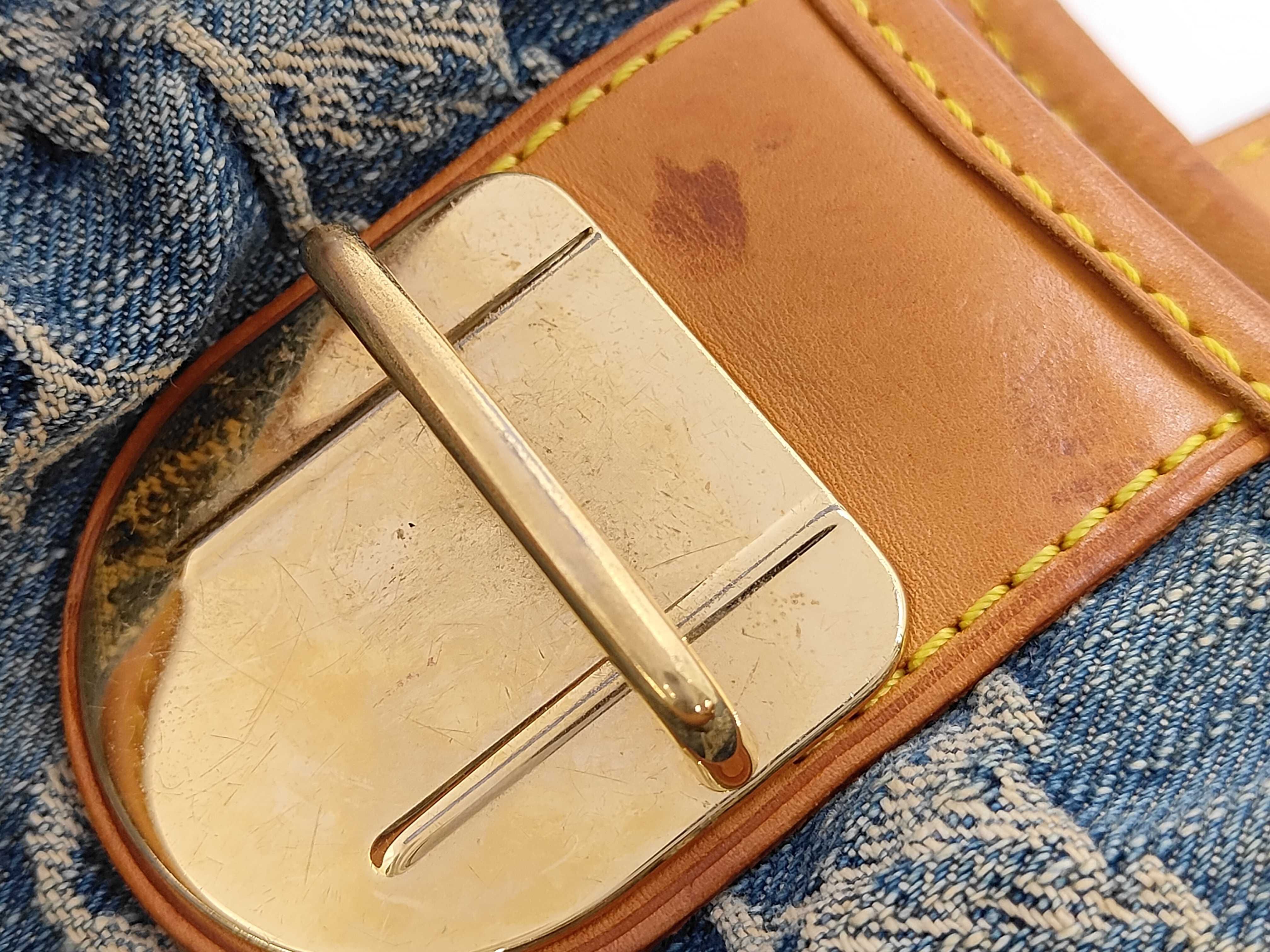 denim shoulder handbag — view 13