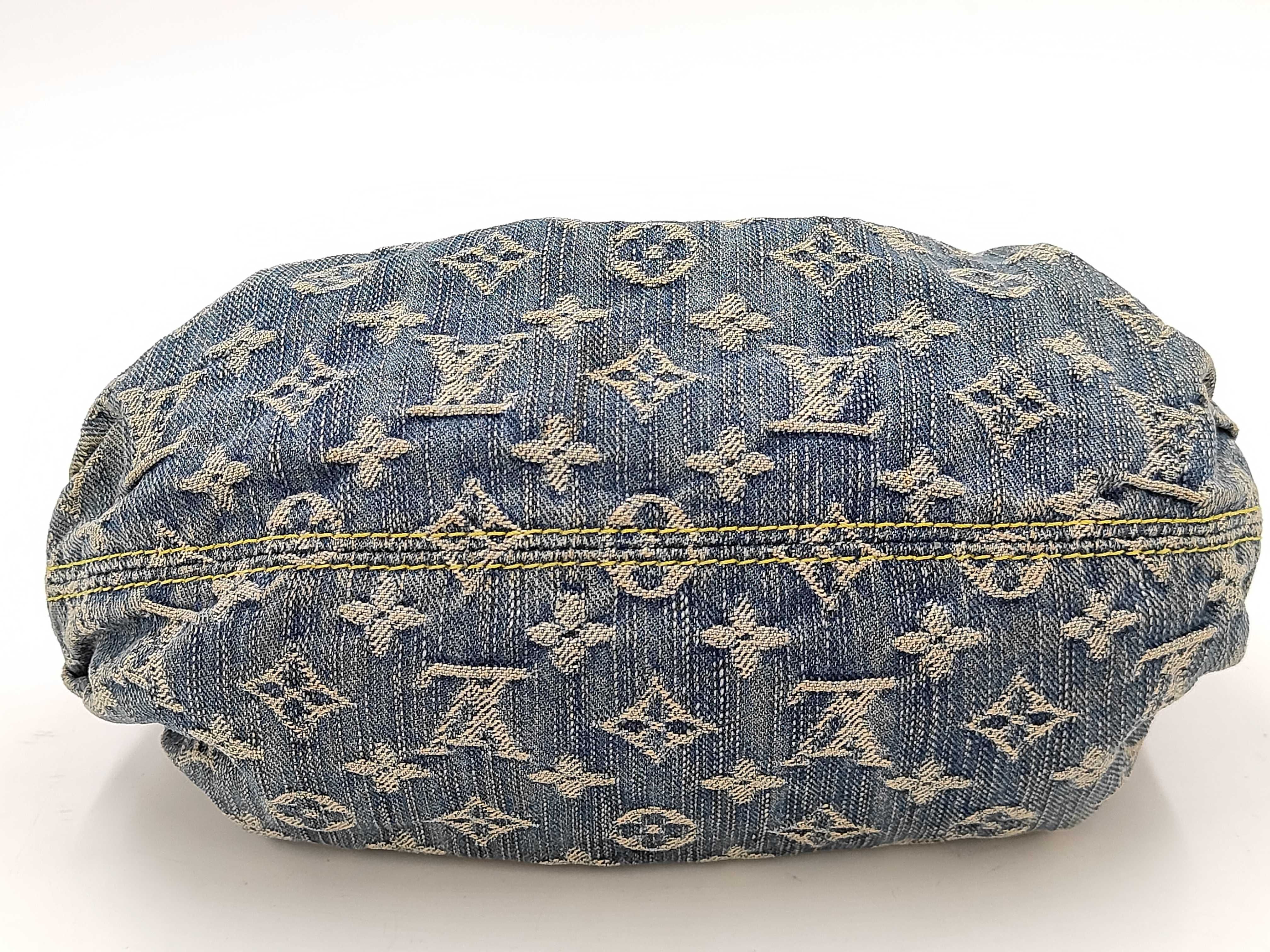 denim shoulder handbag — view 3