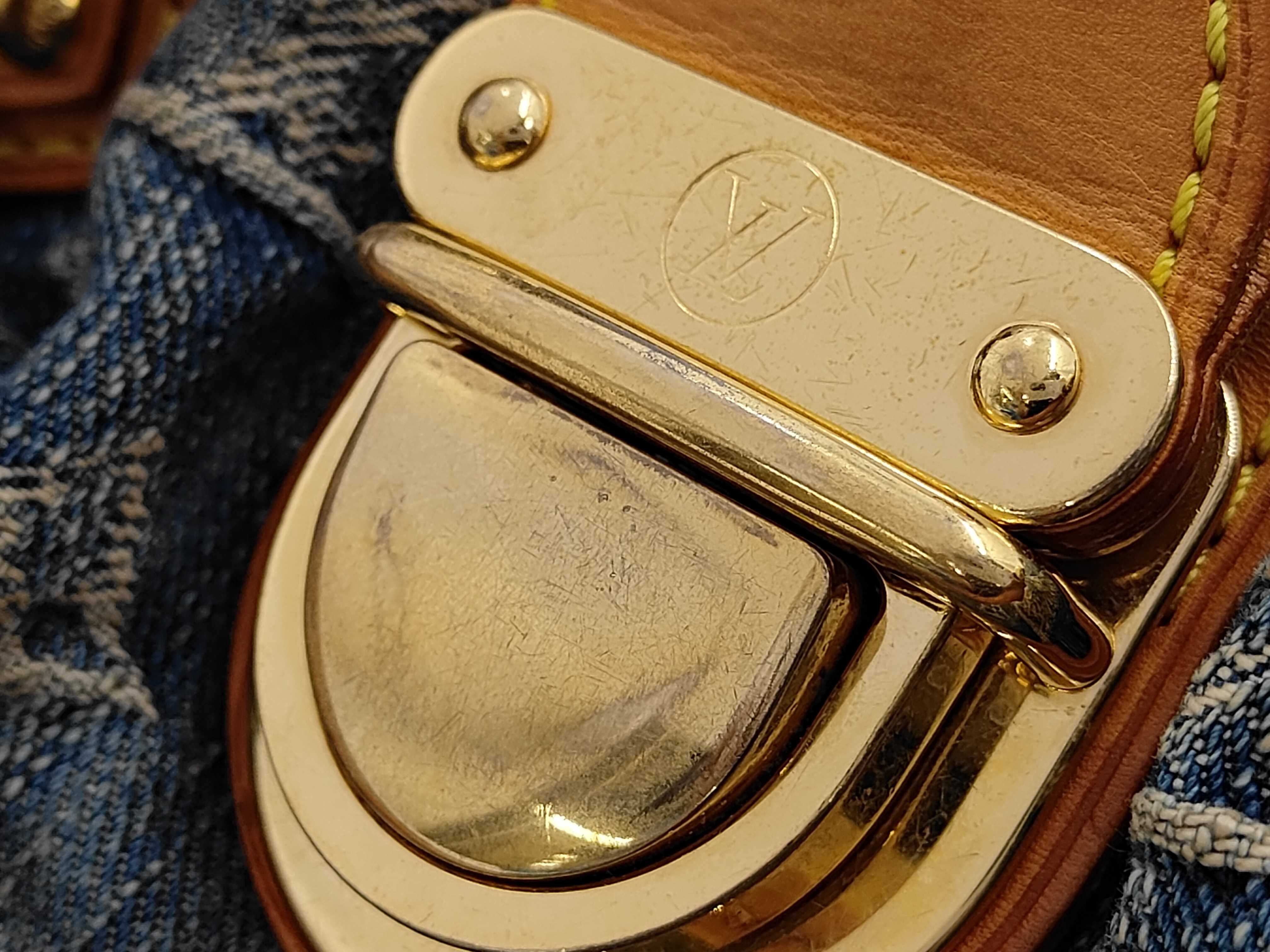 denim shoulder handbag — view 8