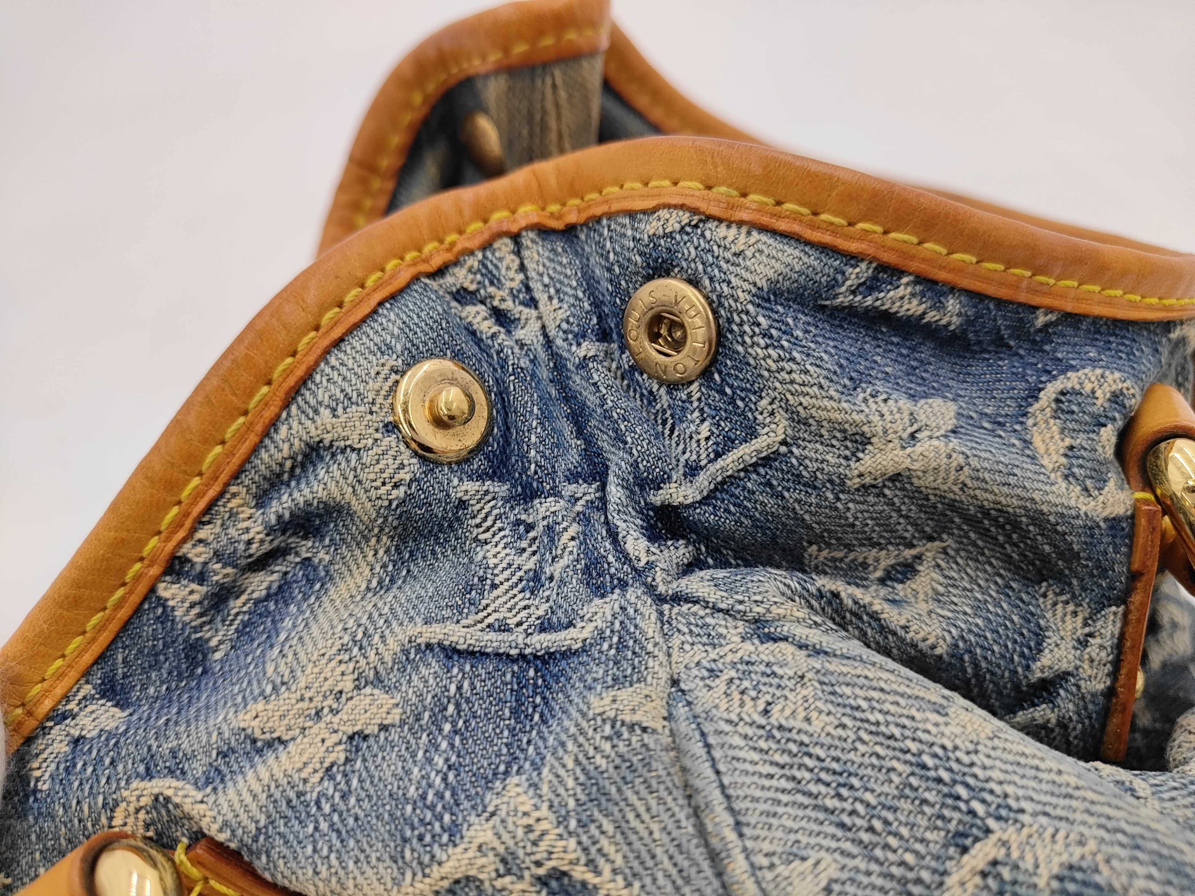 denim shoulder handbag — view 9