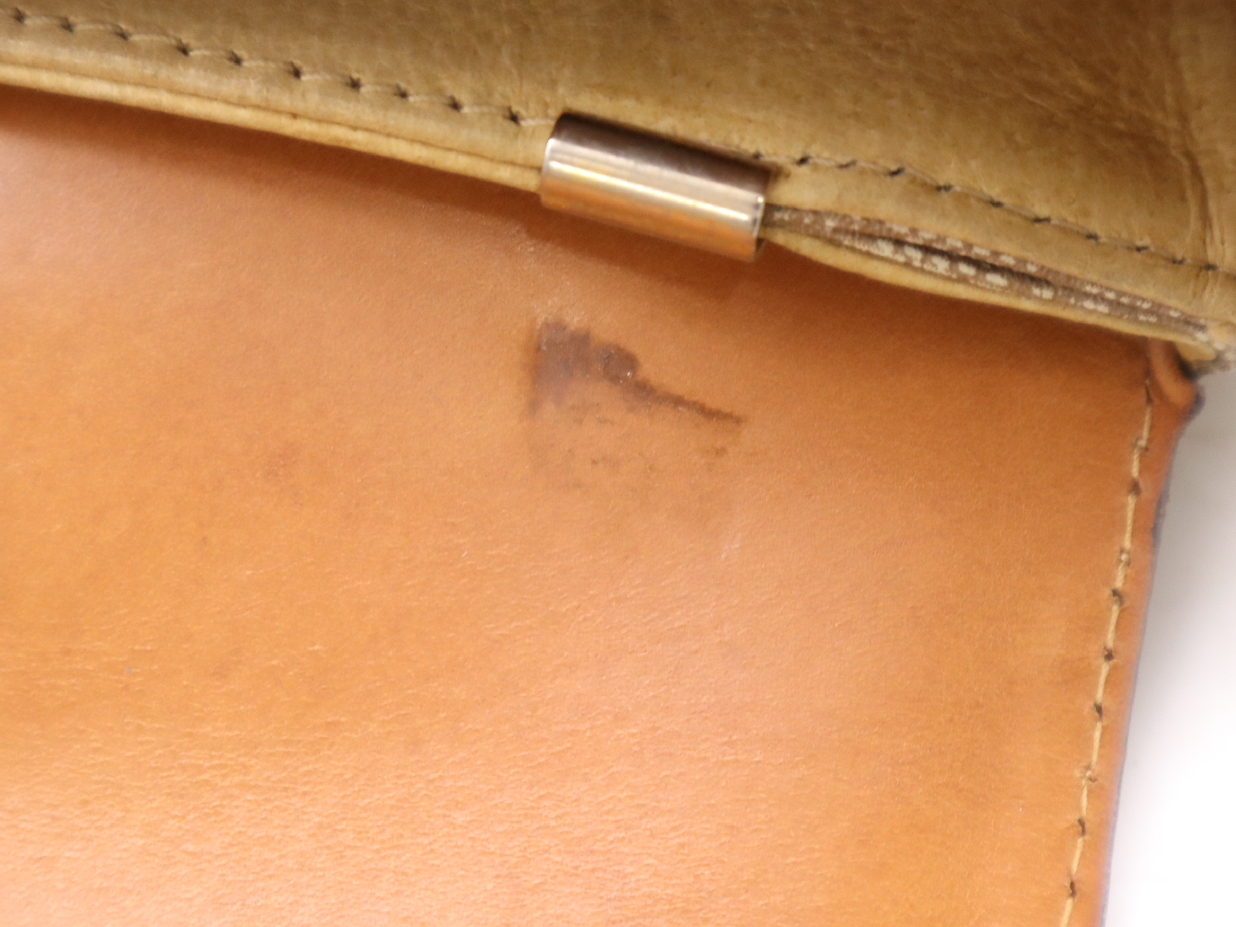 PVC x Leather Macadam Shoulder Bag Beige Brown Shoulder Bag — view 14