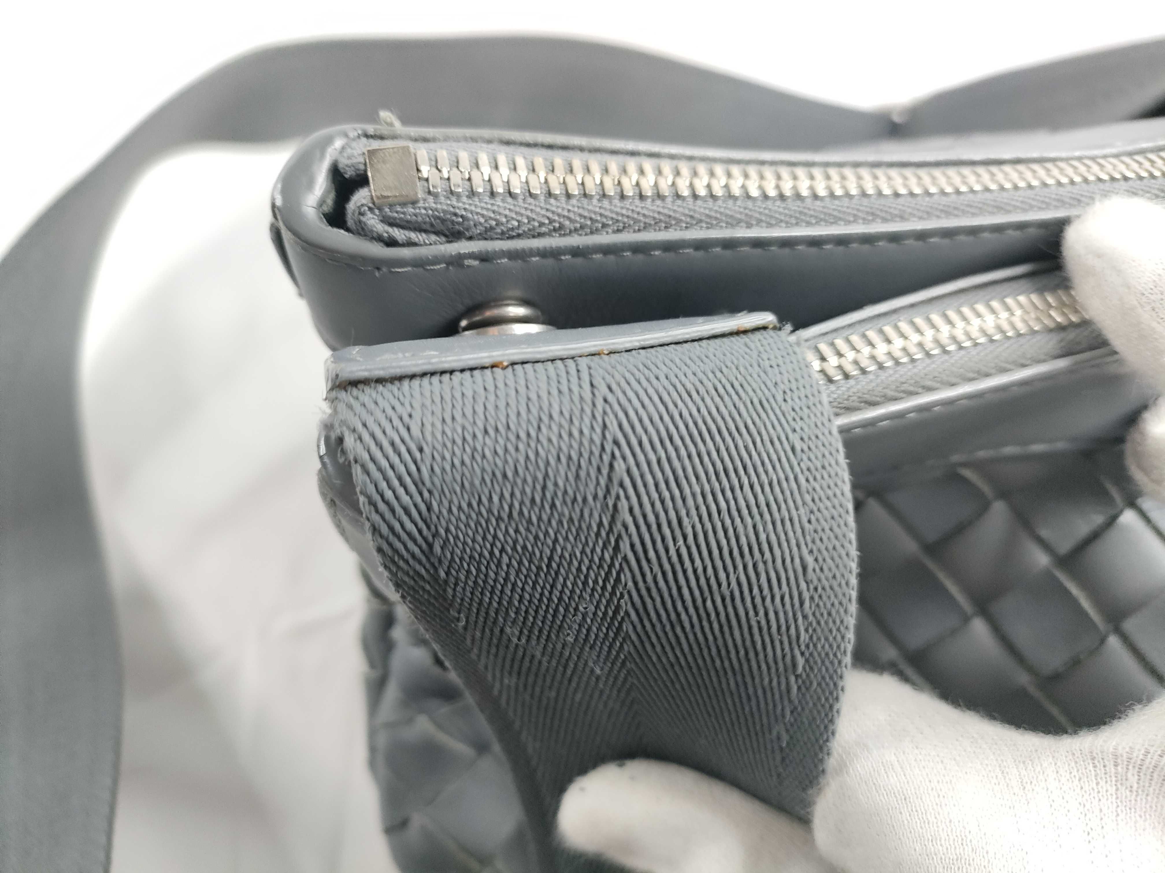 Duo Maxi Intrecciato Shoulder Bag — view 8