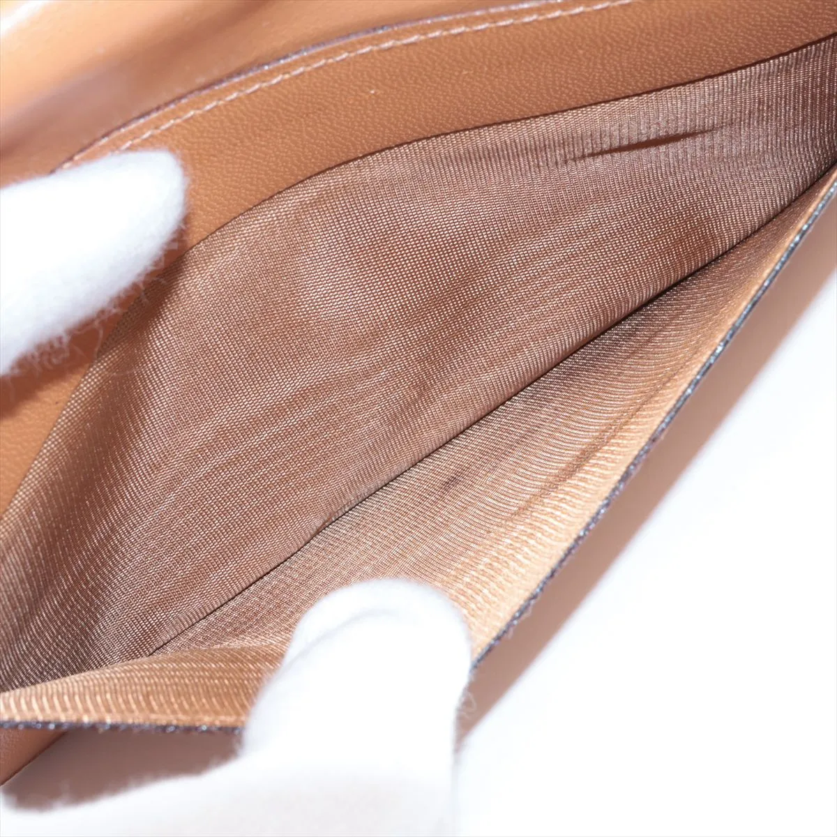 Macadam Leather Long Wallet Brown — view 5
