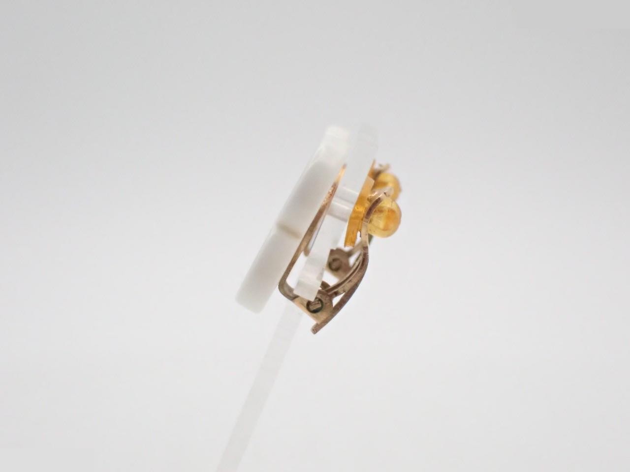 Earrings 02P Coco Mark Flower — view 3