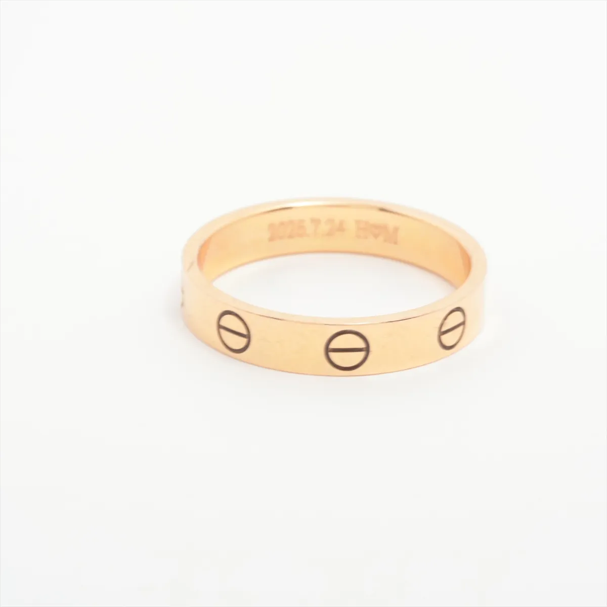 Mini Love Ring 750(PG) 3.4g 54 Initial 834DVM Dirty — view 2