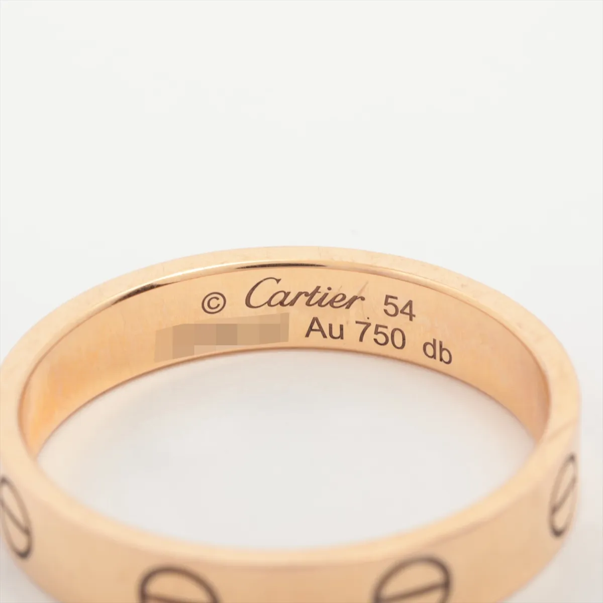 Mini Love Ring 750(PG) 3.4g 54 Initial 834DVM Dirty — view 3