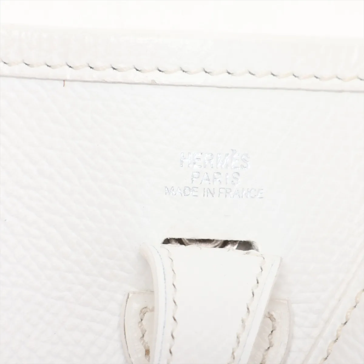 Evelyne 16 TPM Amazon Veau Epsom White Silver Hardware I: 2005 — view 8