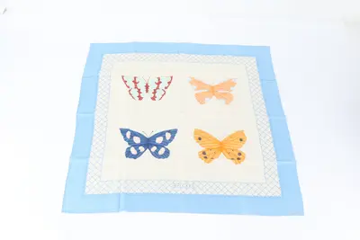 100% Silk Scarf with Tag