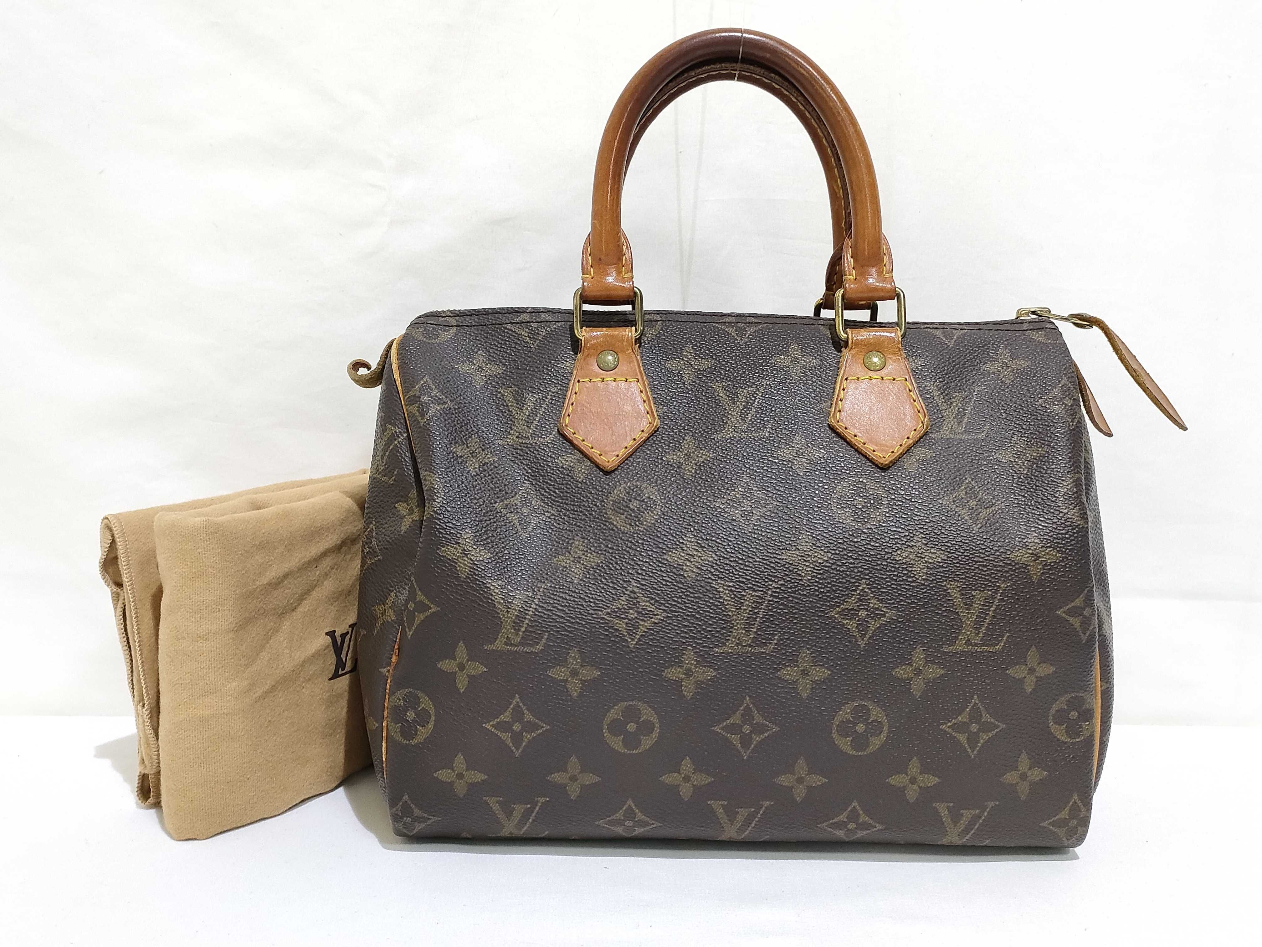 Monogram Speedy 25 M41528 VI0962 Brown Handbag