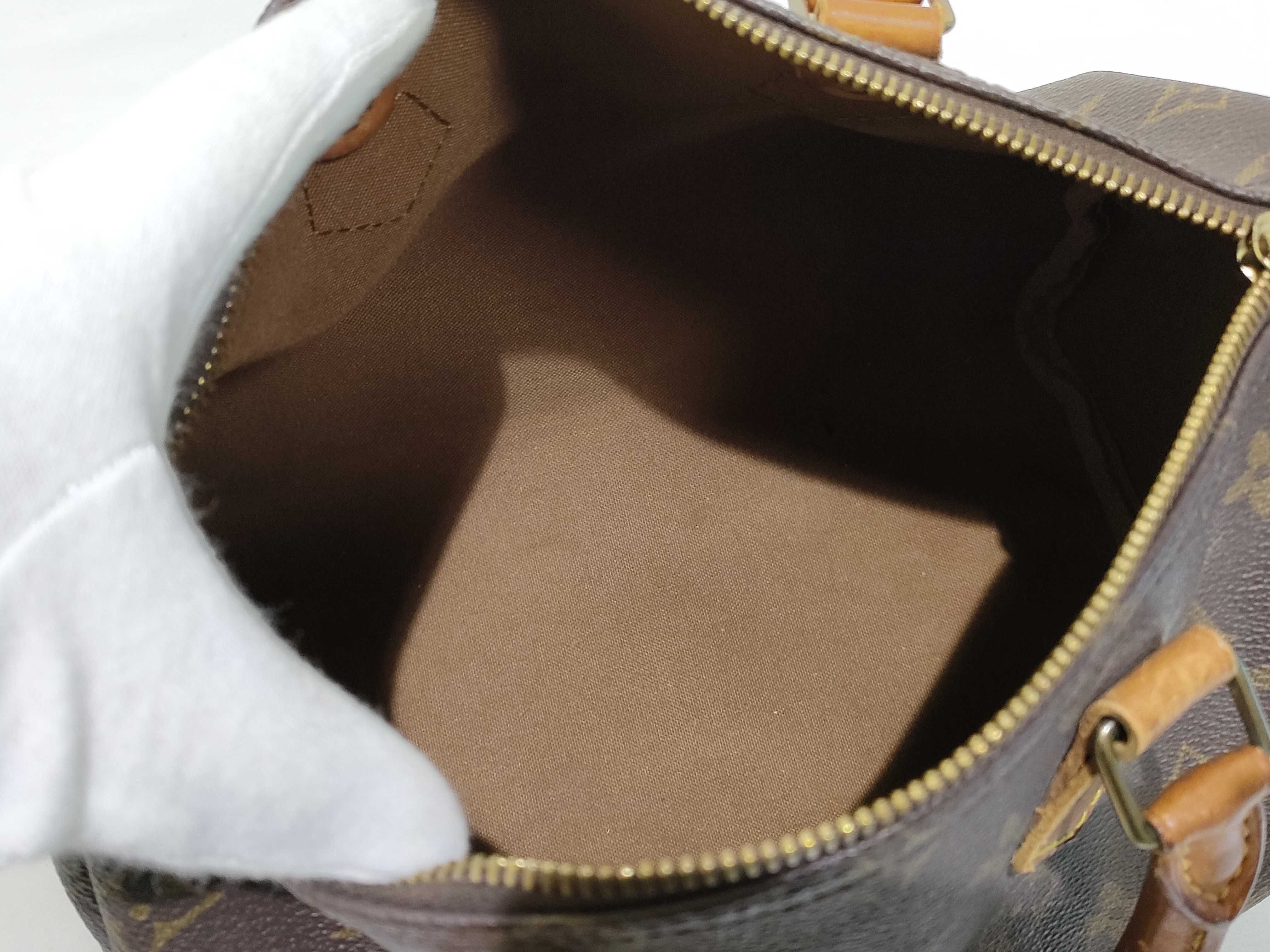 Monogram Speedy 25 M41528 VI0962 Brown Handbag — view 9