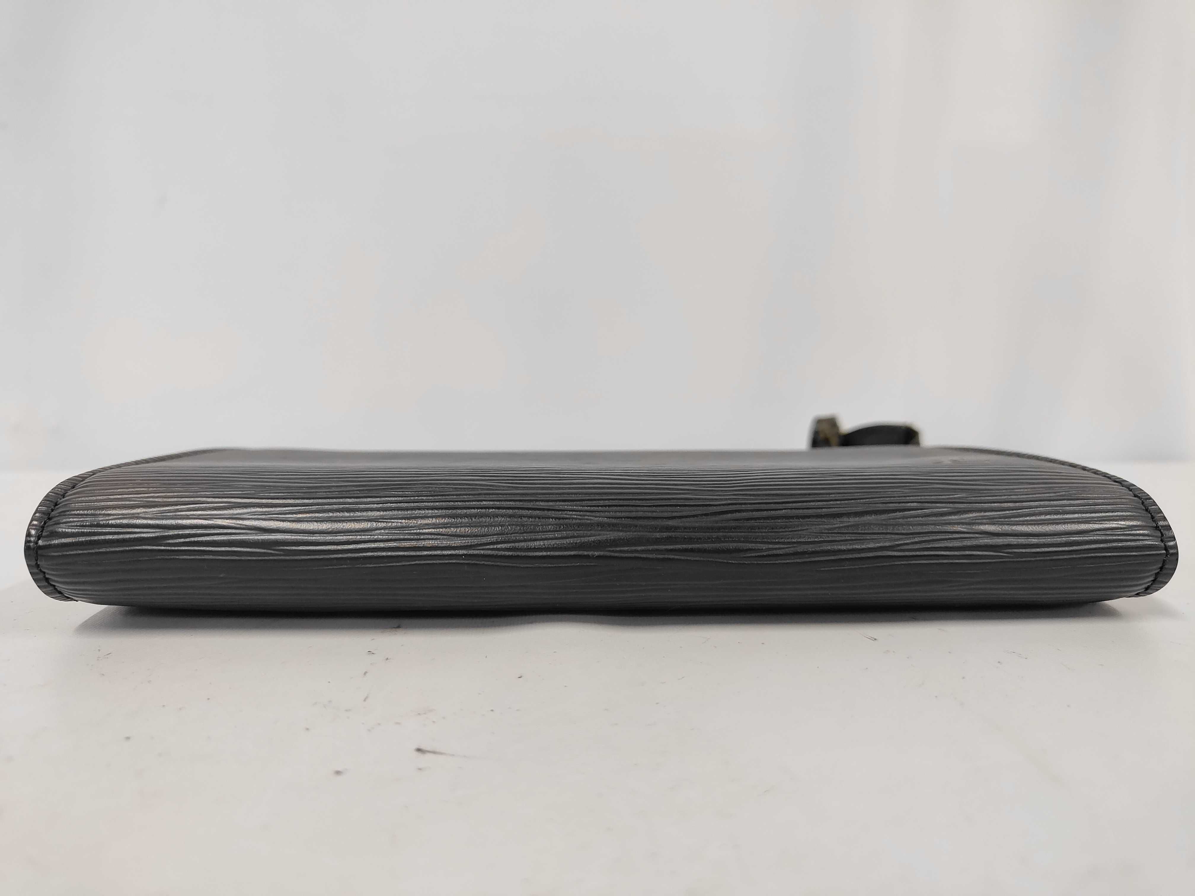 Epi Leather Accessories Black Bag Box Pouch — view 7