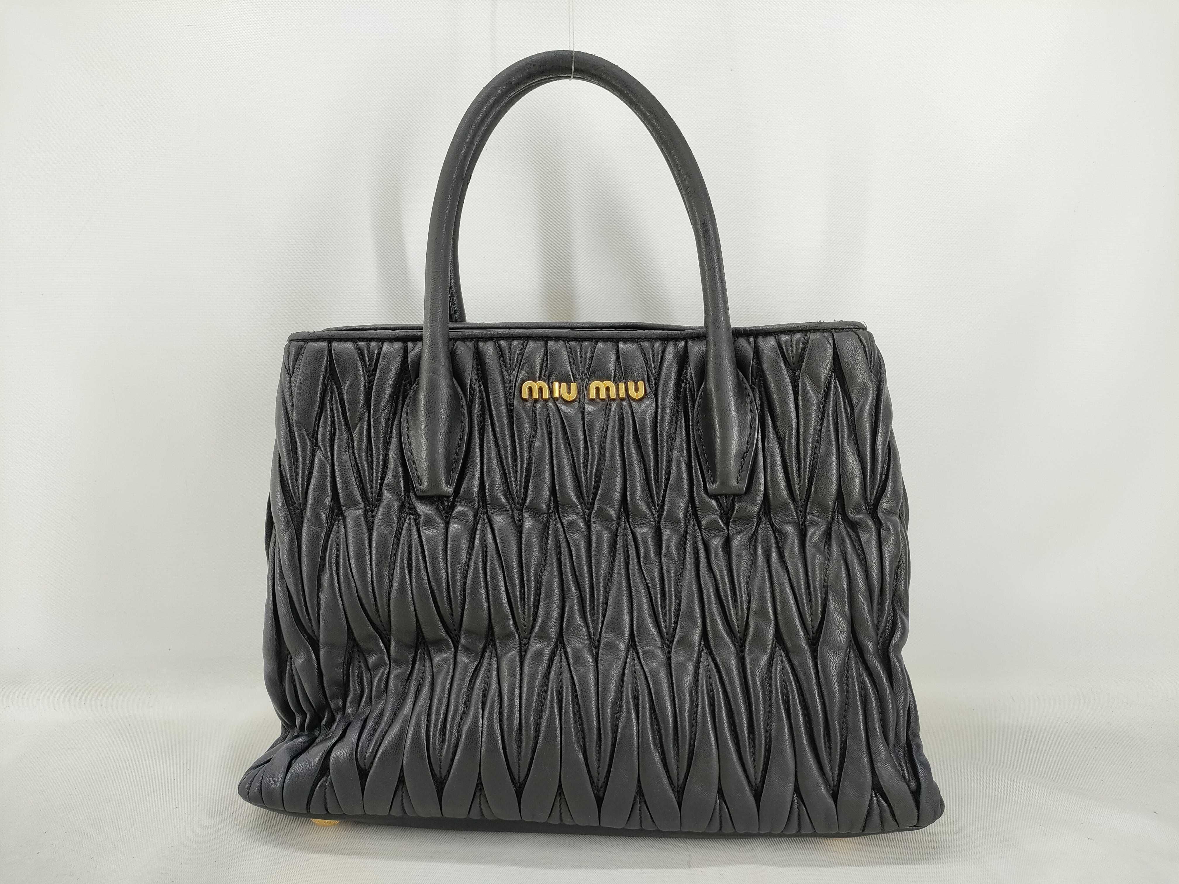Matelassé Handbag Leather Bag Handbag