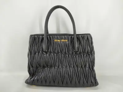 Matelassé Handbag Leather Bag Handbag