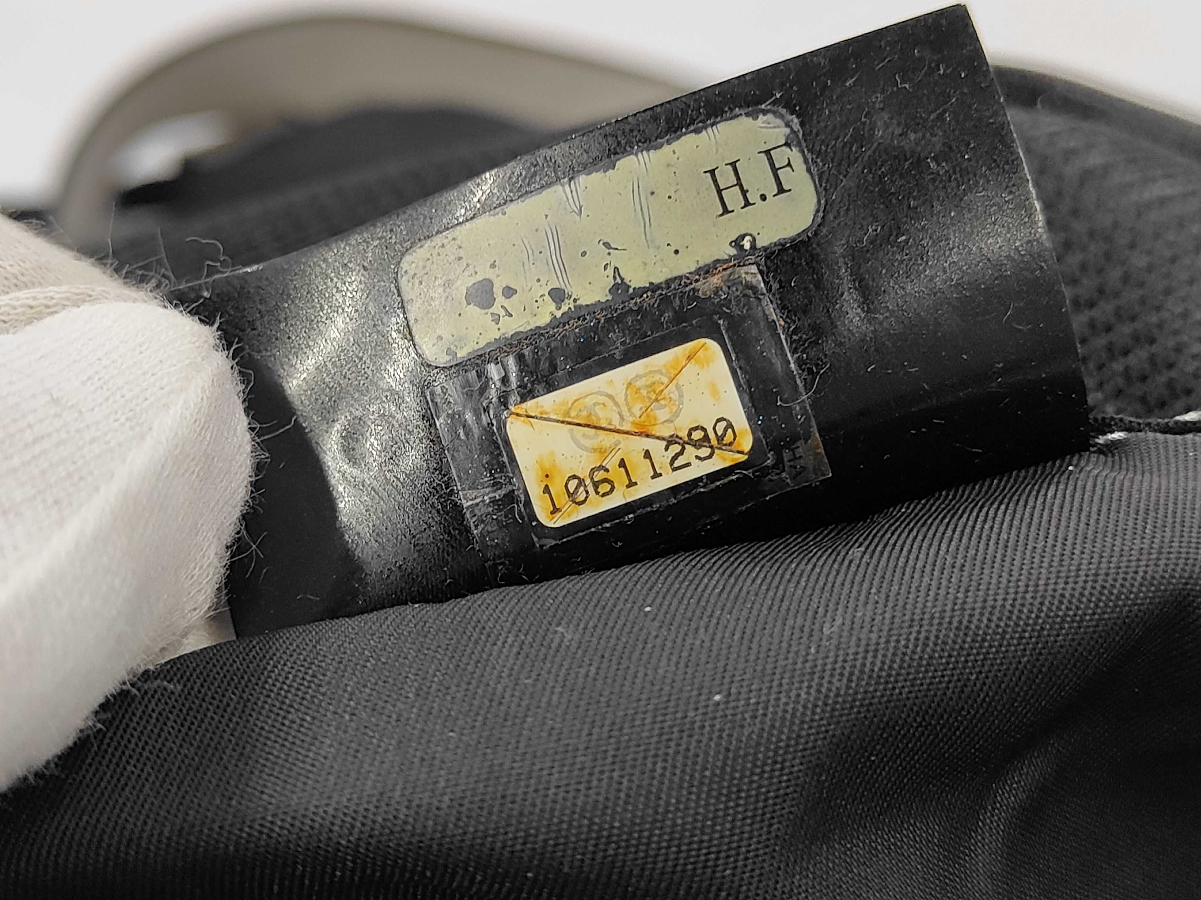 Mesh Backpack, Nylon, Black, with Seal — view 11