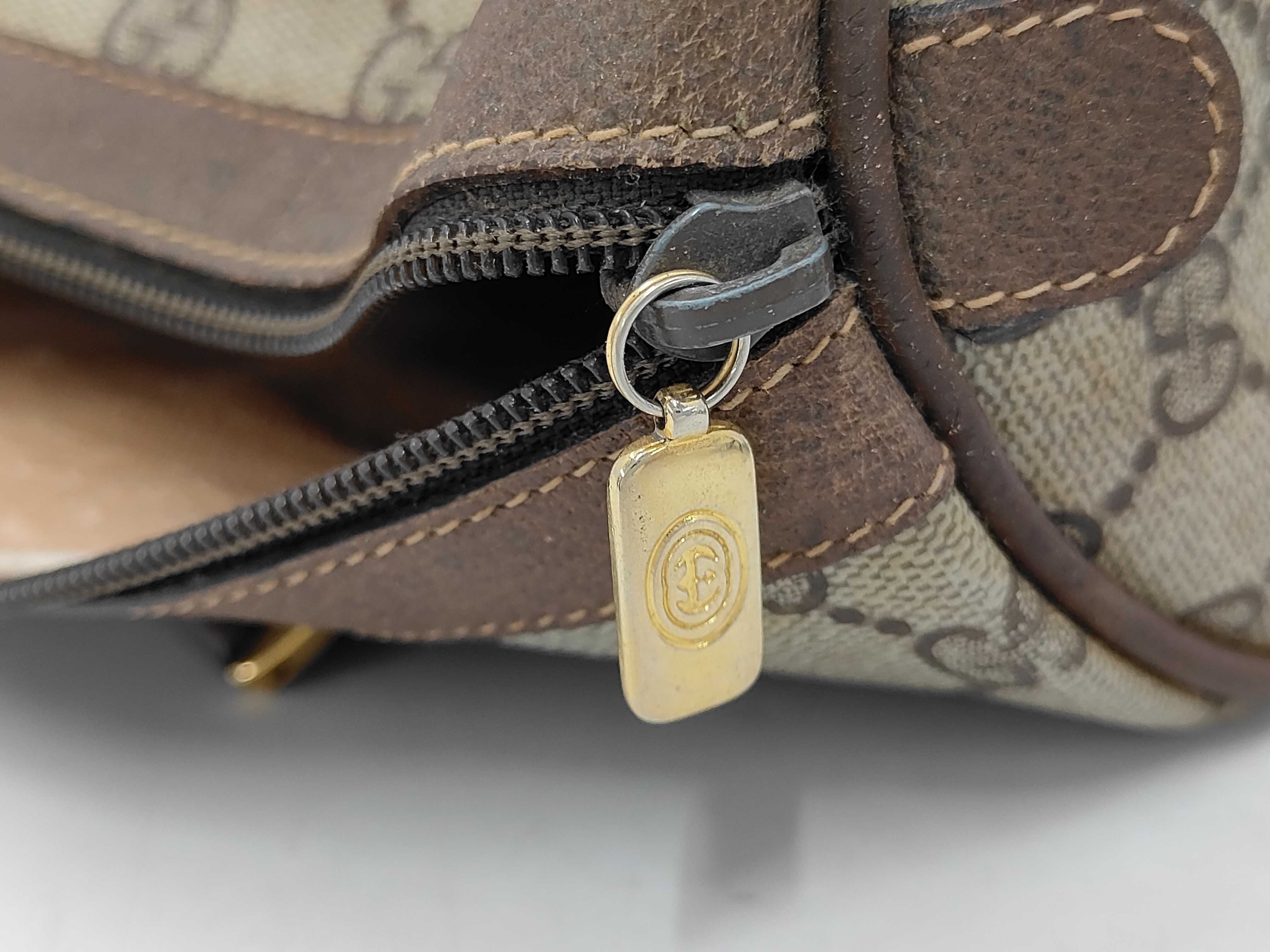 Vintage PVC Sherry Boston Bag — view 10