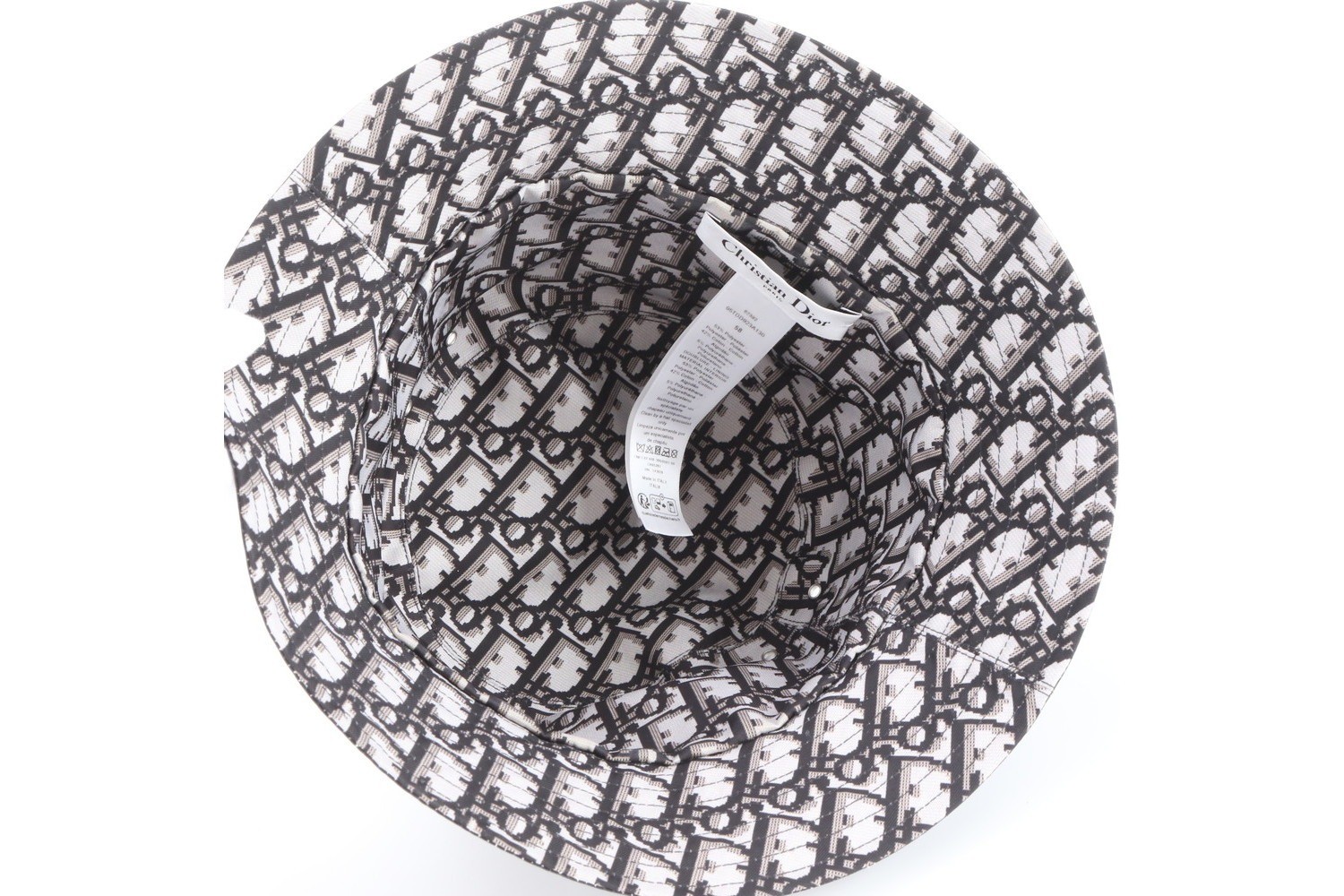 Oblique Bob Hat Bucket Hat — view 6
