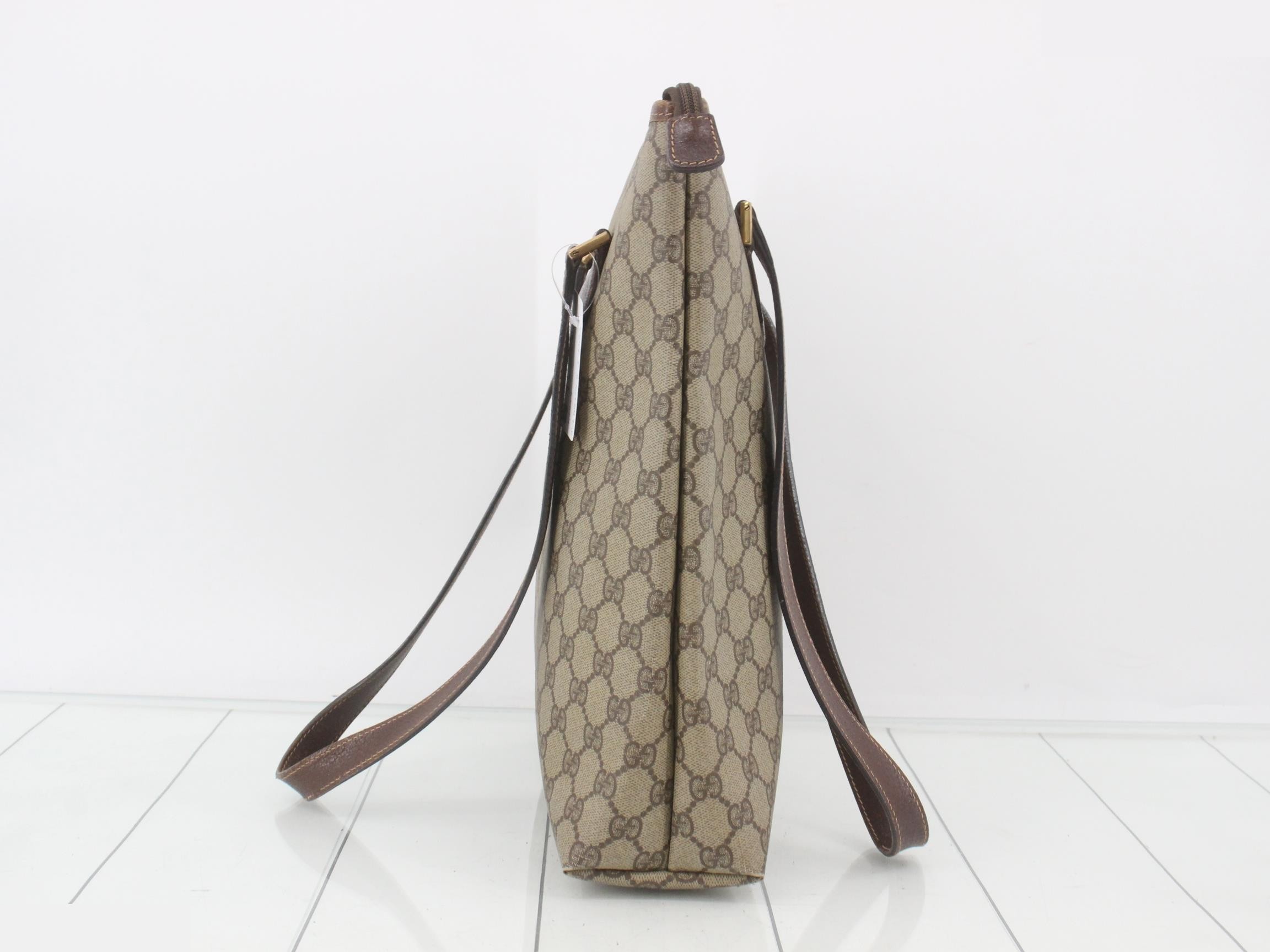 002 39 6130 8039 Tote bag GG Supreme Beige Leather — view 3