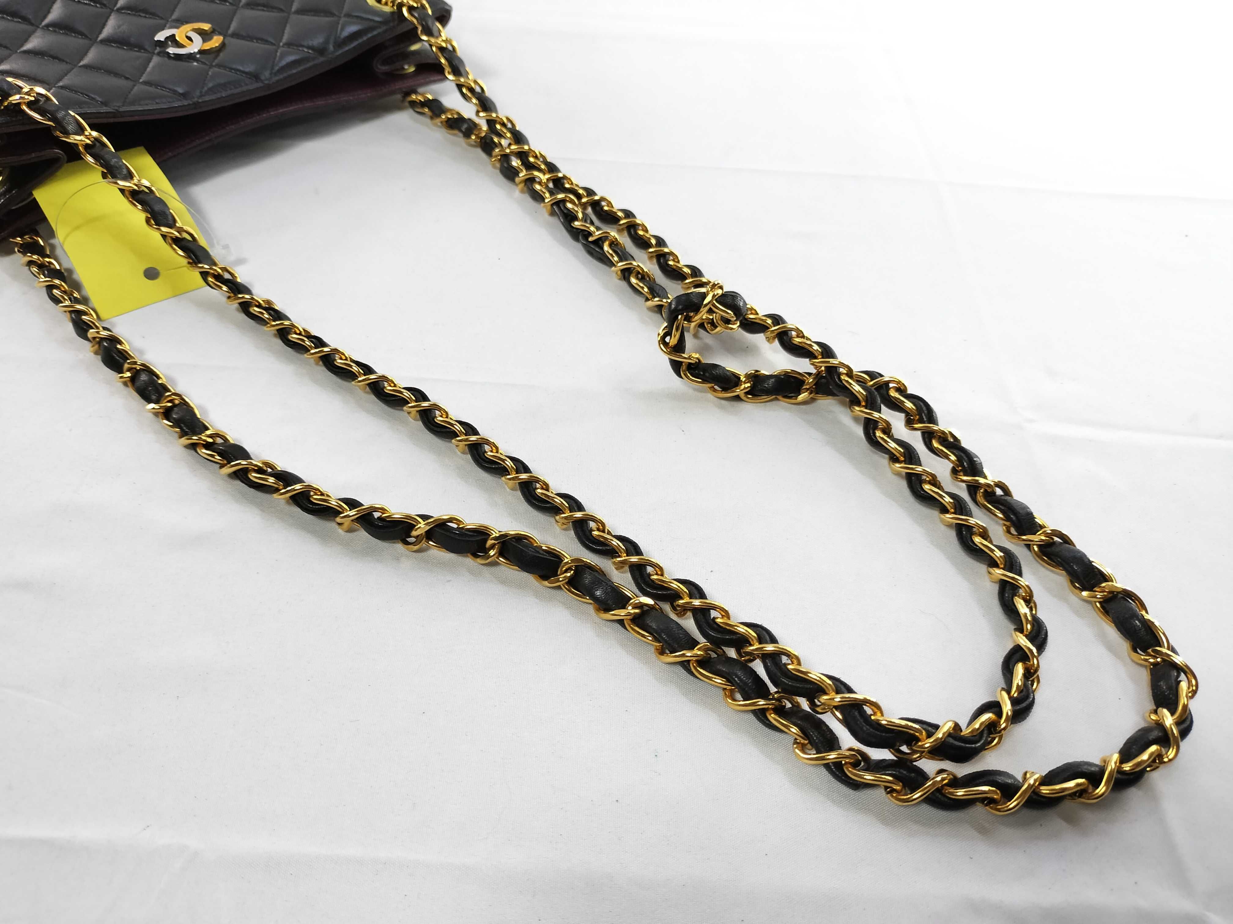 Lambskin Paris Limited Edition Square Chain Shoulder Bag — view 3