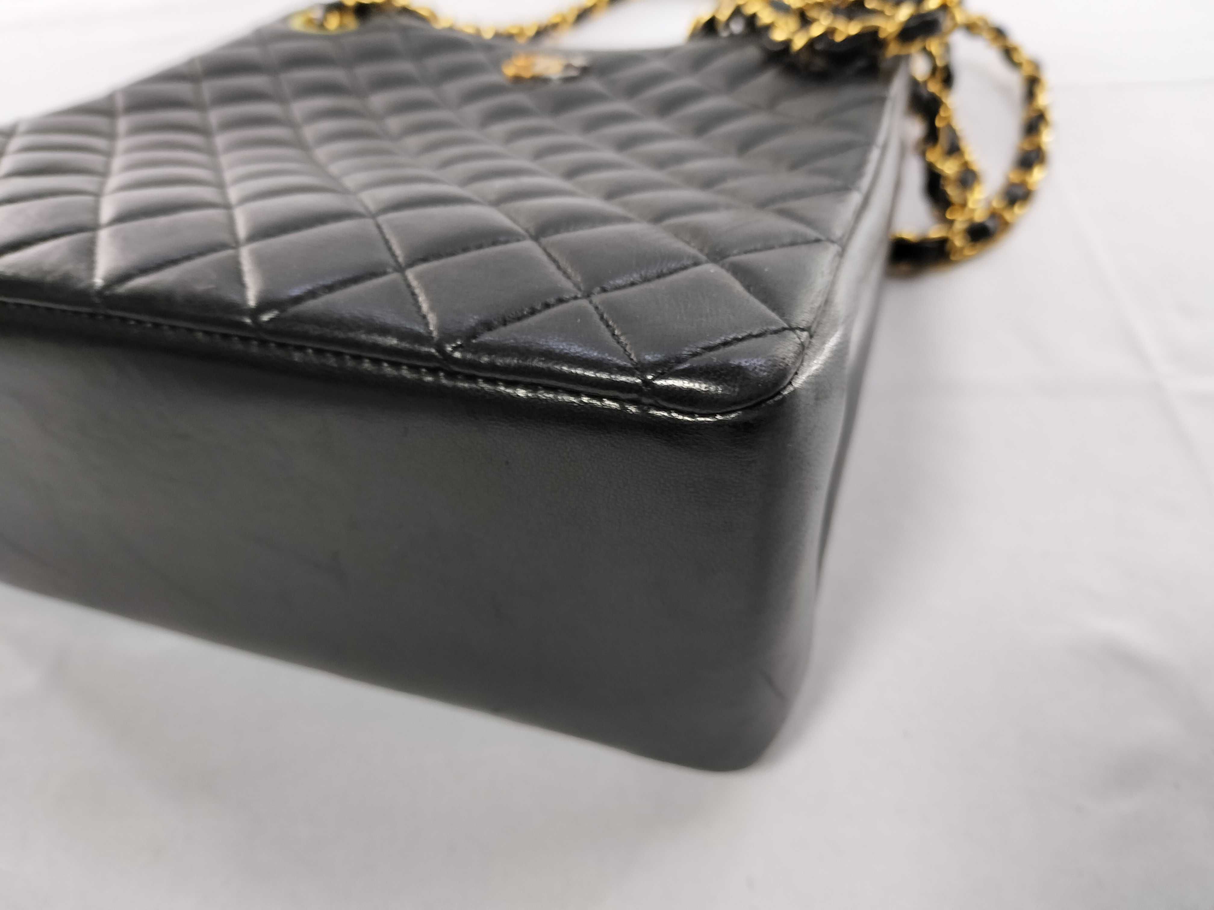 Lambskin Paris Limited Edition Square Chain Shoulder Bag — view 6