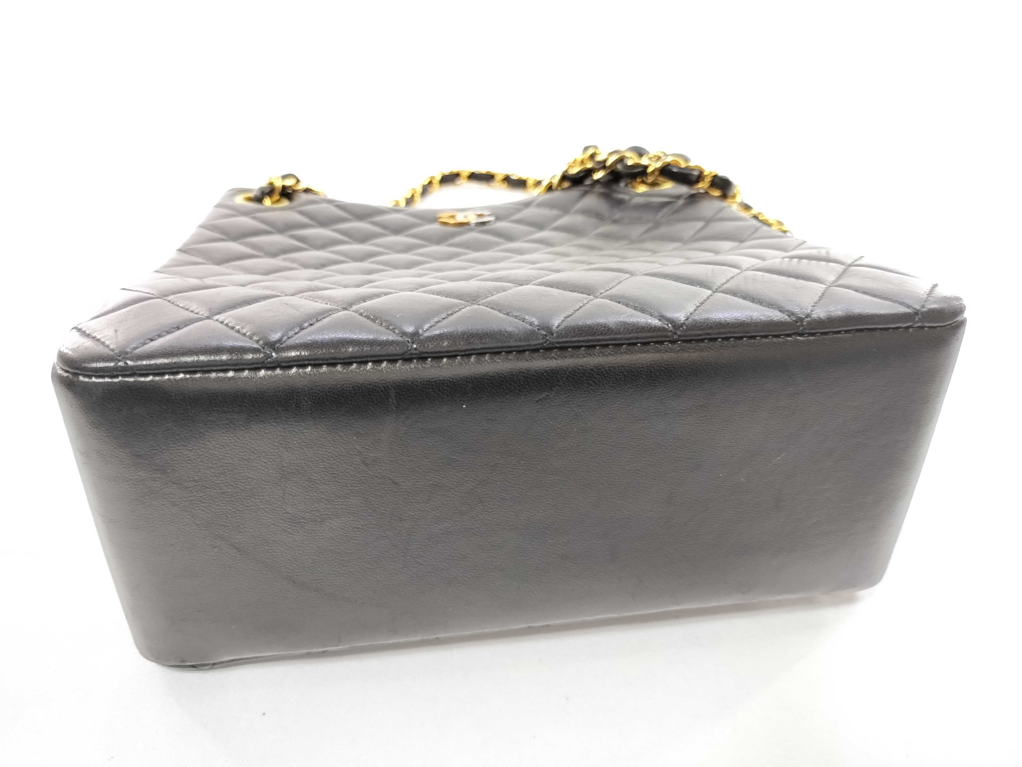 Lambskin Paris Limited Edition Square Chain Shoulder Bag — view 7