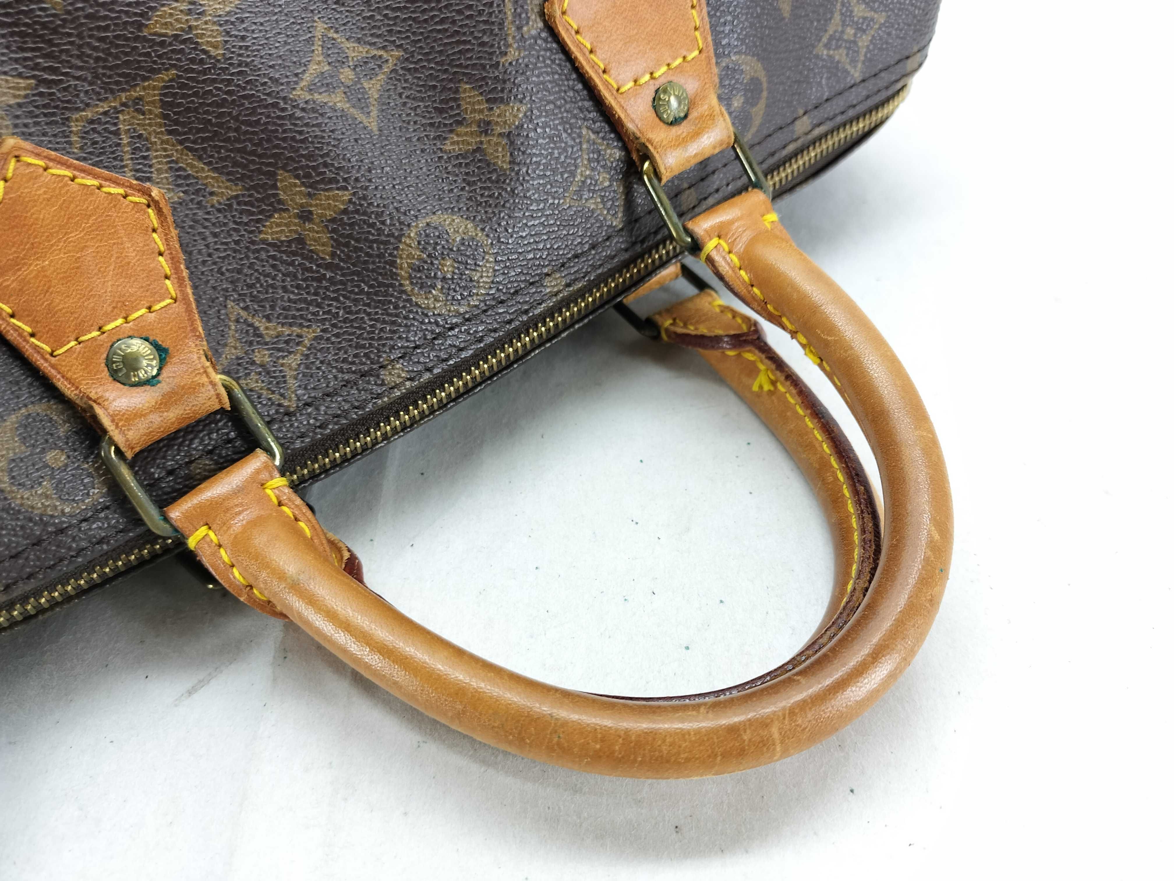 Monogram Speedy 30 M41526 VI0921 Brown Boston Bag — view 3
