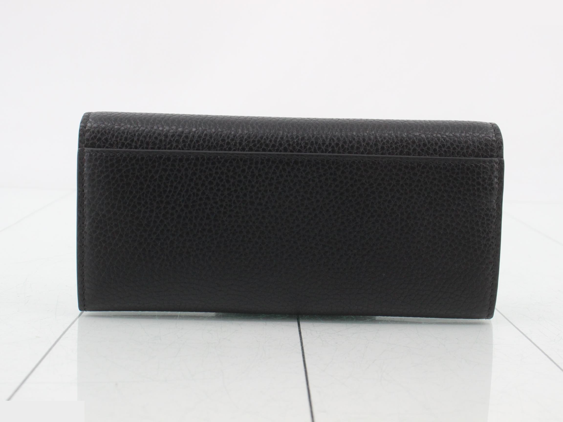 Durian brand long wallet, unused, black. — view 2