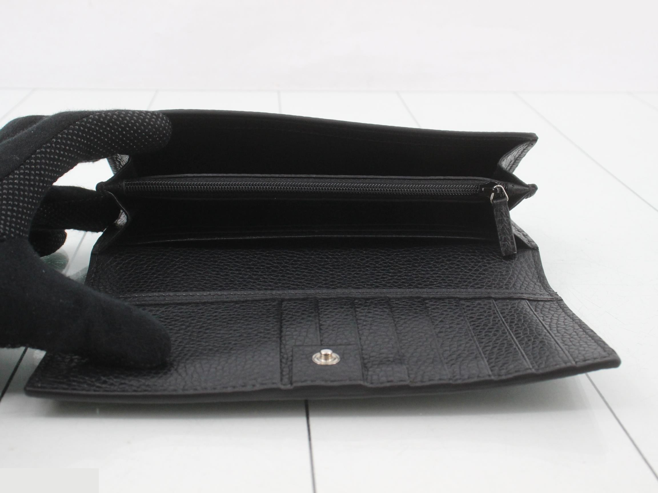 Durian brand long wallet, unused, black. — view 4