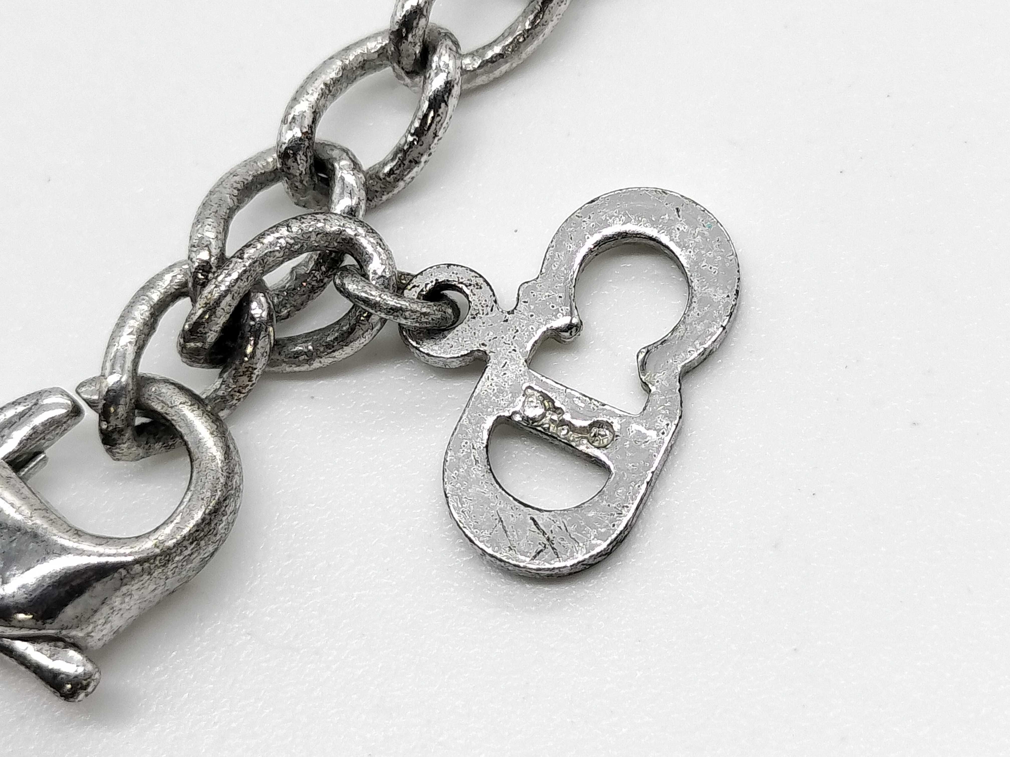 Logo Rhinestone Necklace — view 7