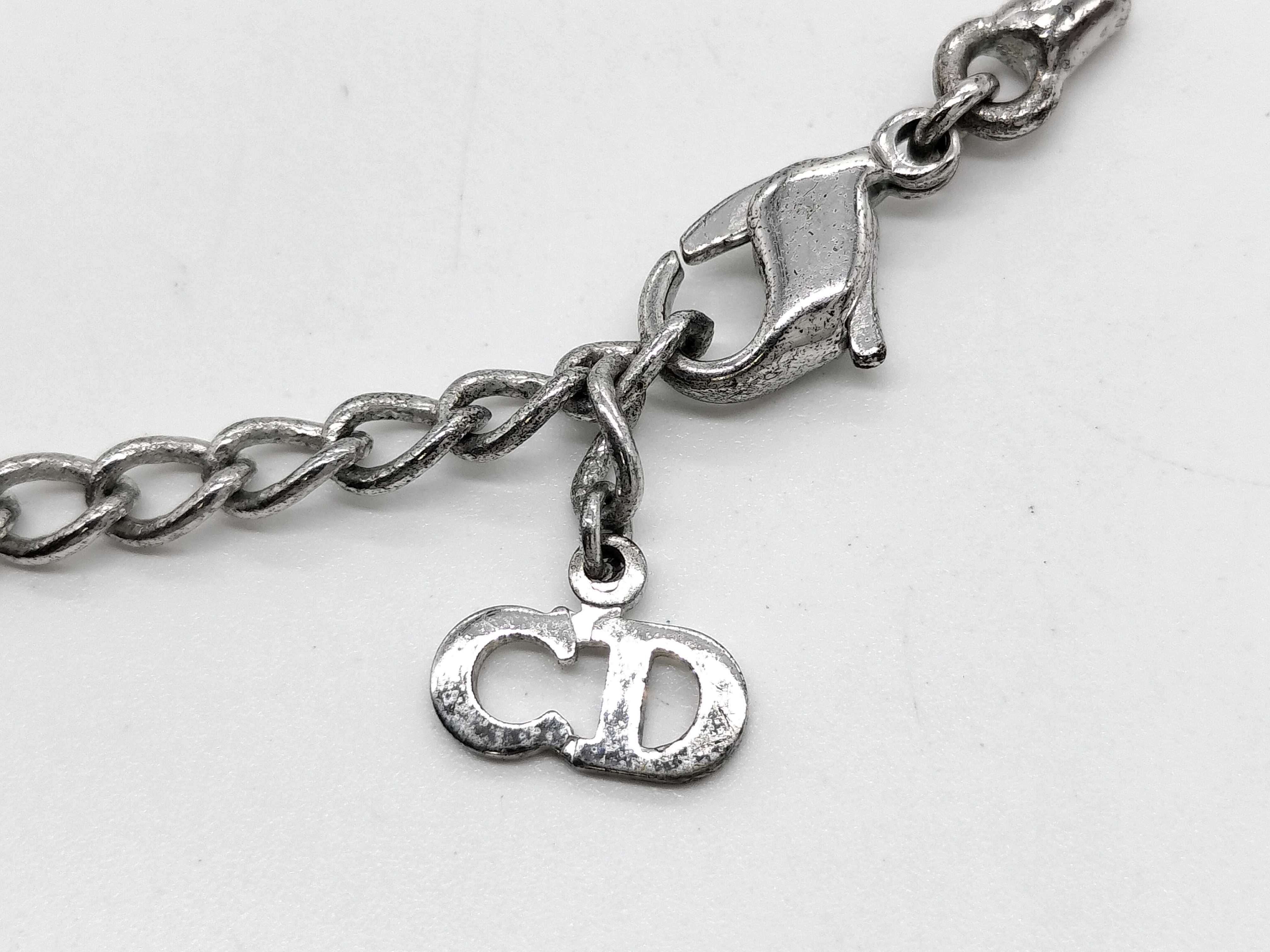 Logo Rhinestone Necklace — view 8