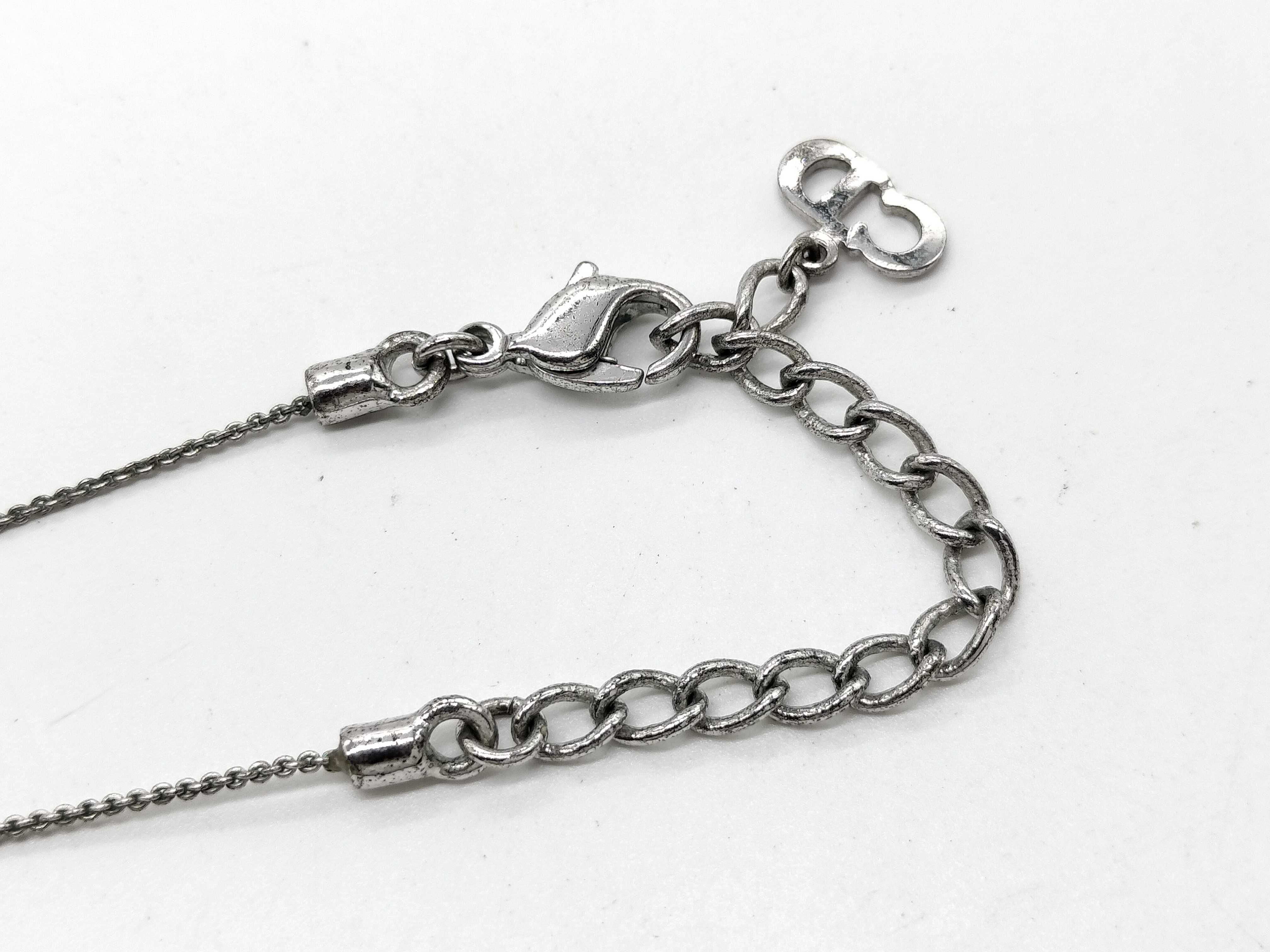 Logo Rhinestone Necklace — view 9