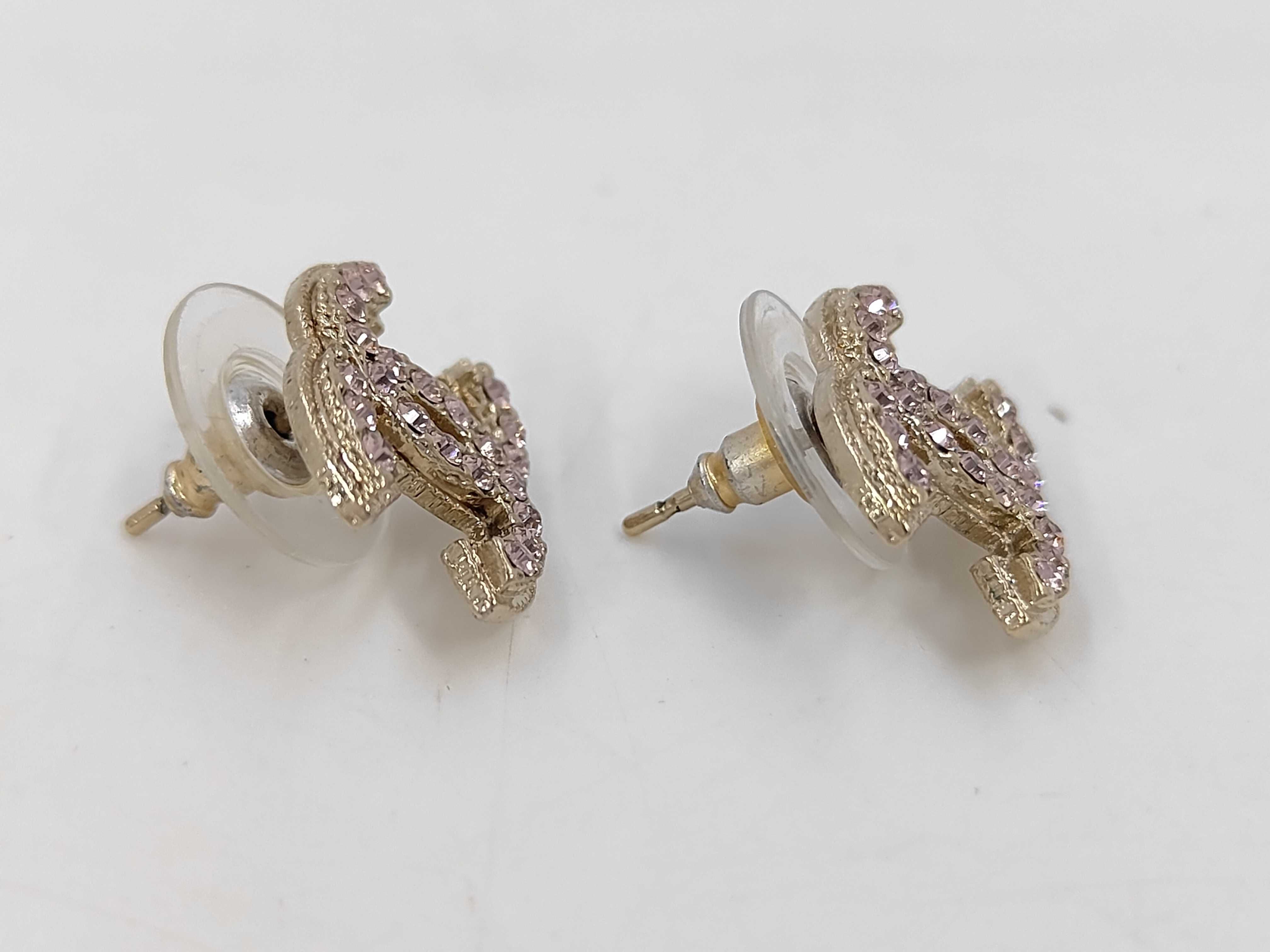 CC Cocomark Rhinestone Earrings Women's 08C Earrings — view 3