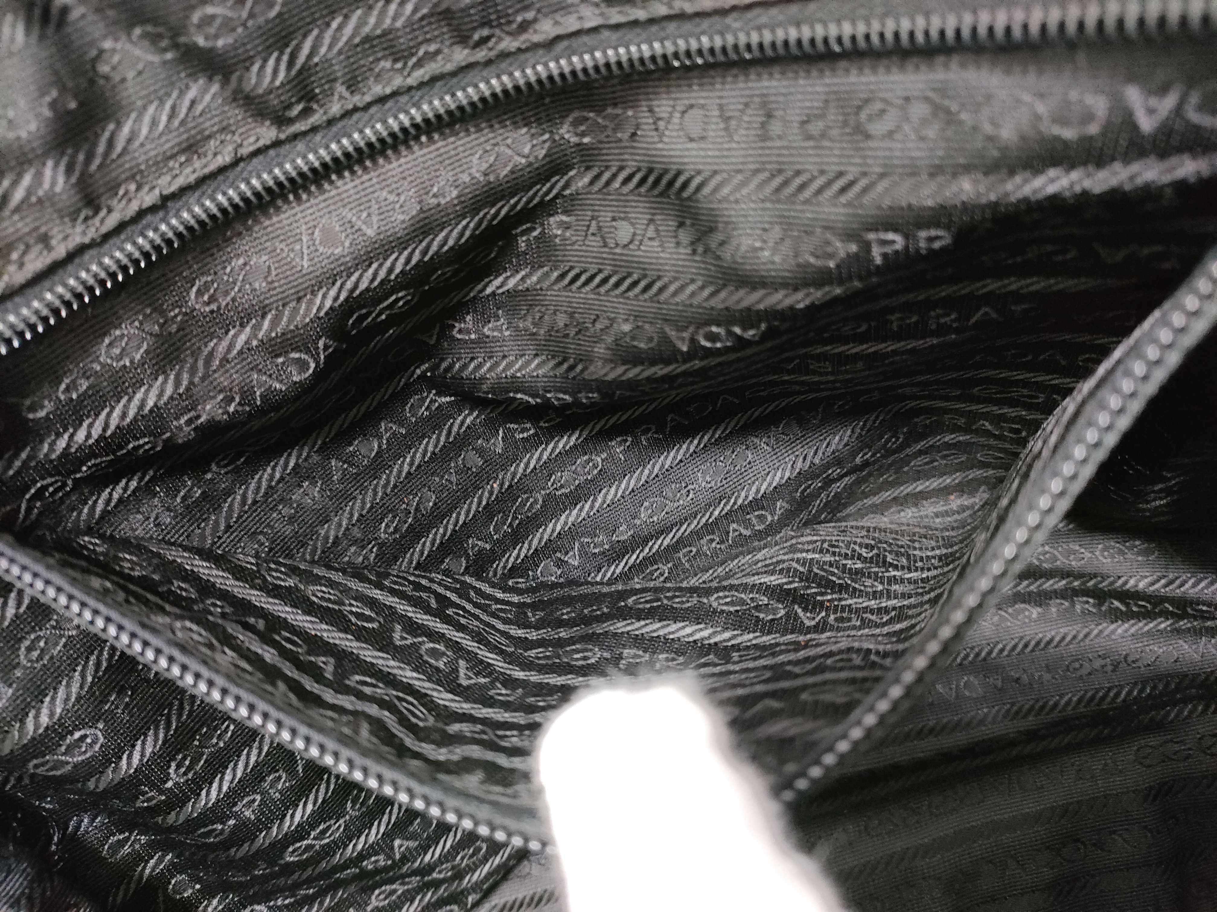 Nylon Handbag with Padlock/Key — view 11