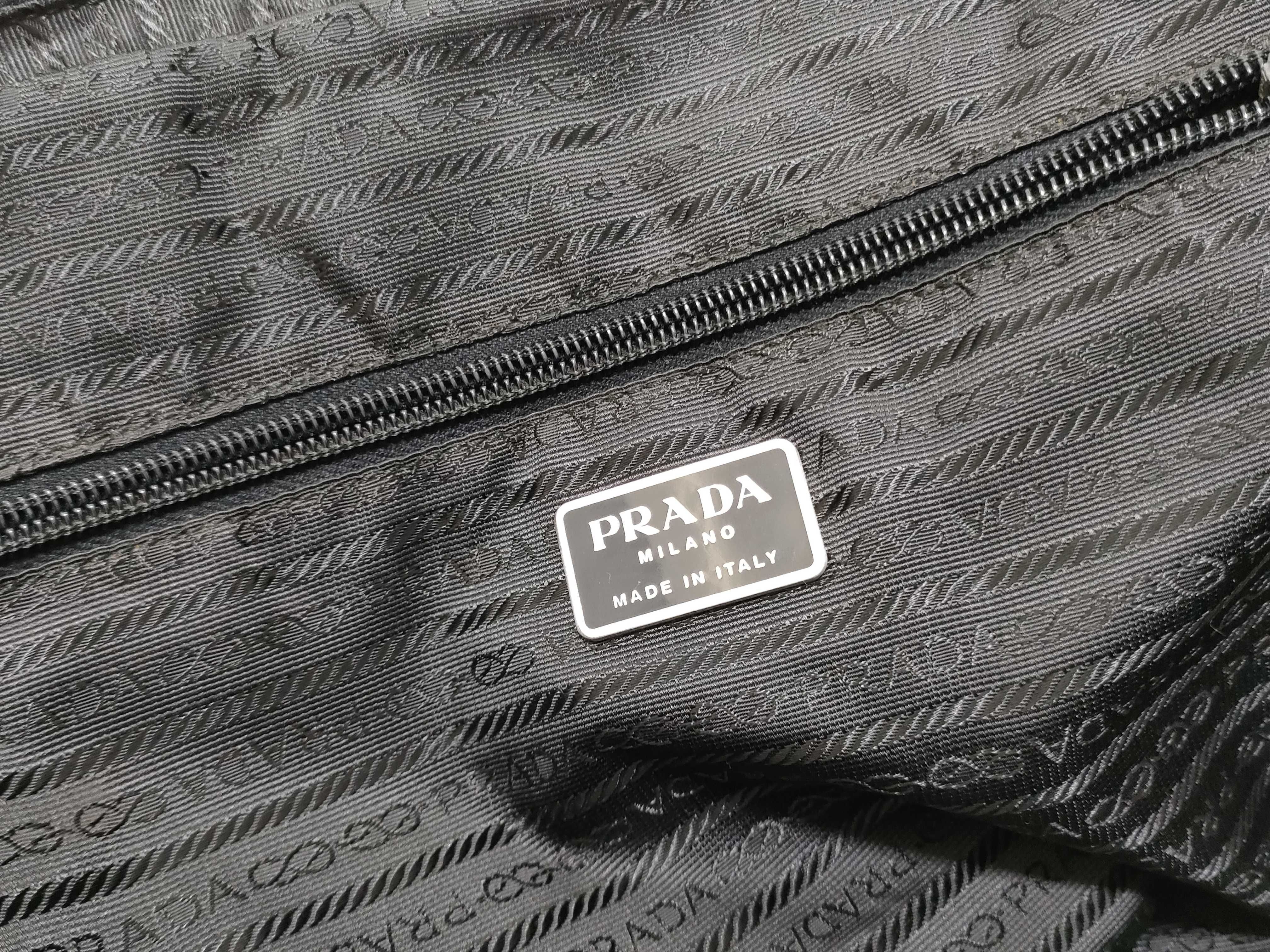 Nylon Handbag with Padlock/Key — view 12