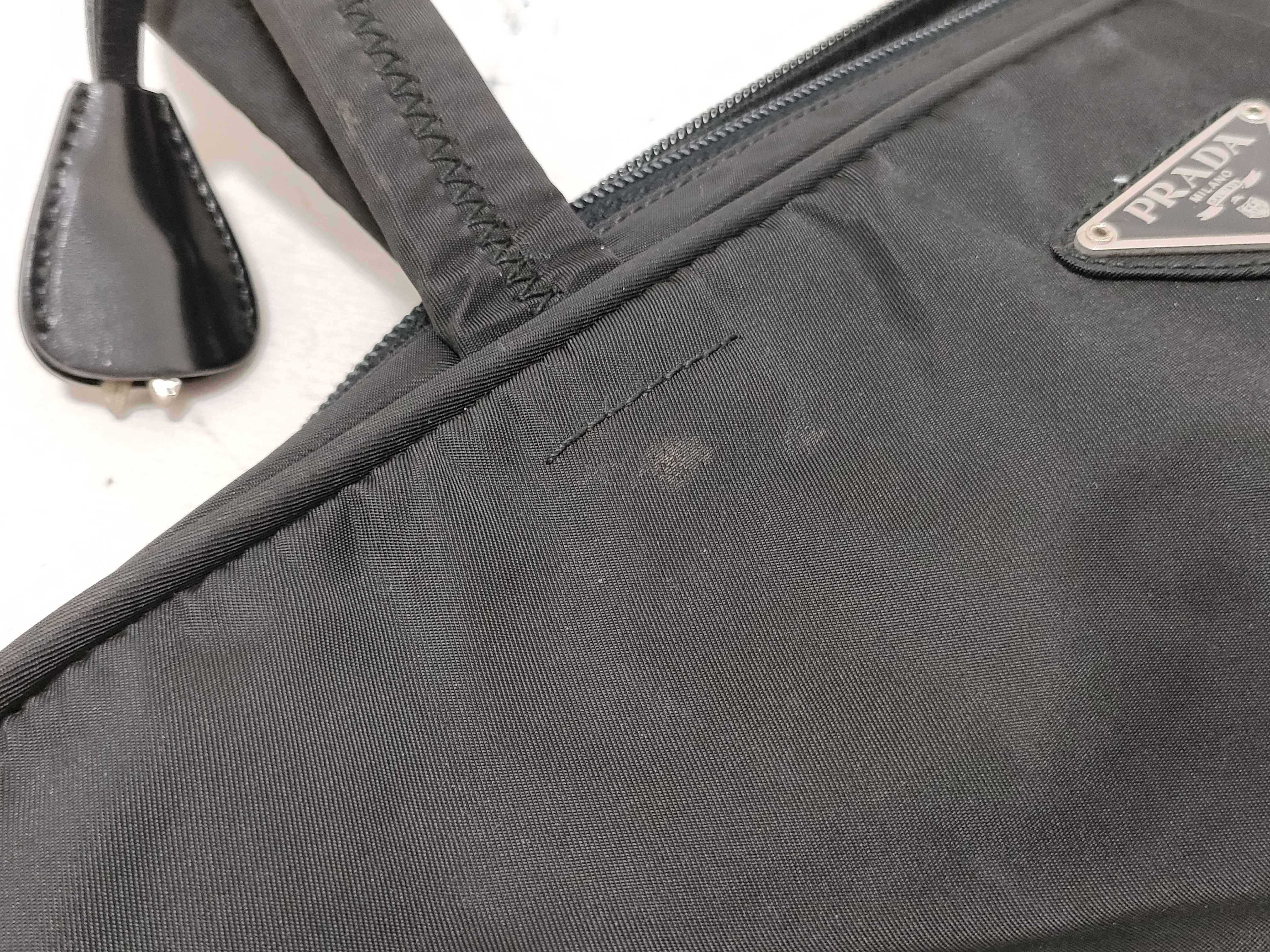 Nylon Handbag with Padlock/Key — view 13